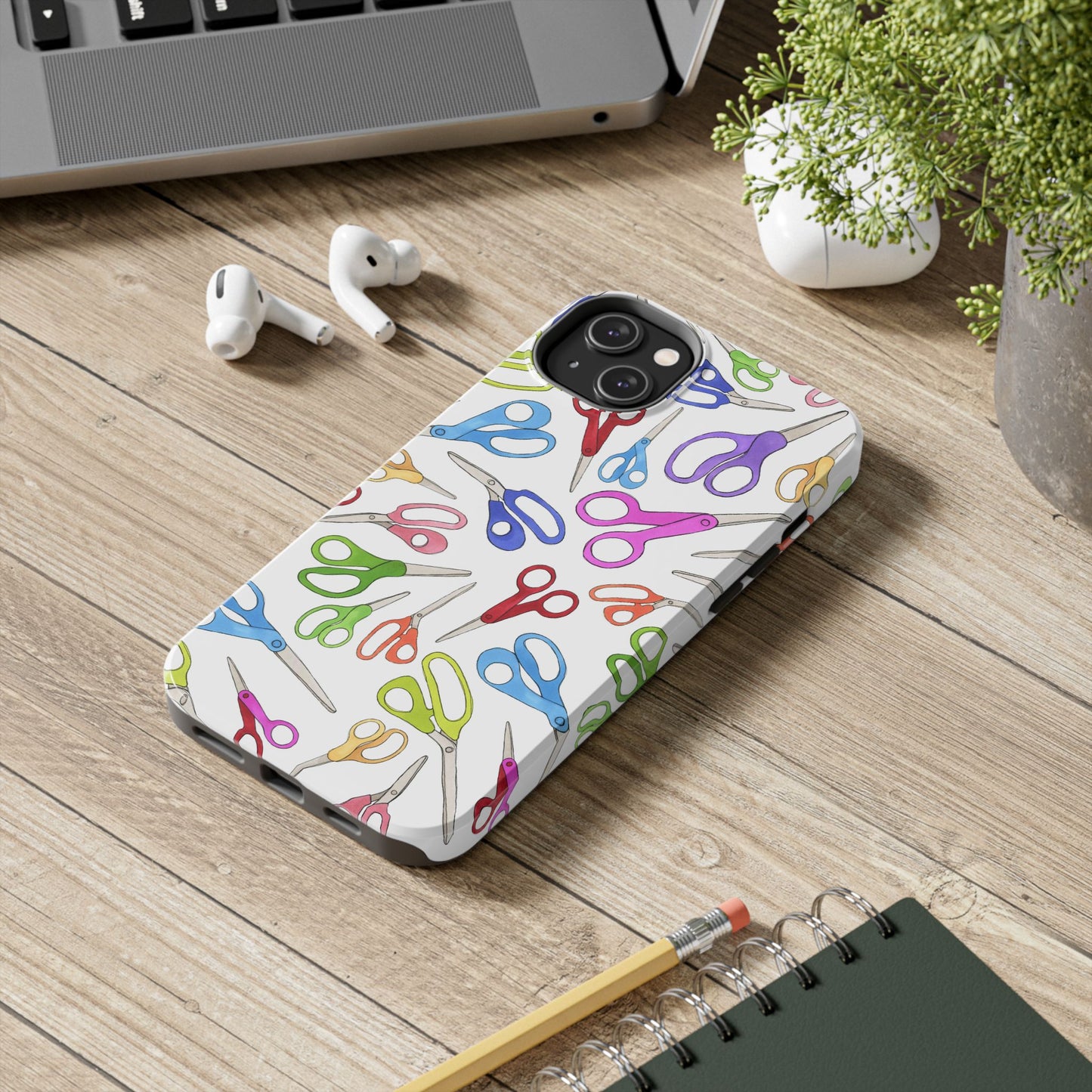 Shear Fun White Phone Case