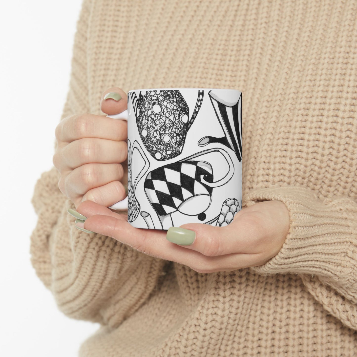 Coffee, Tea Anyone? White Cup