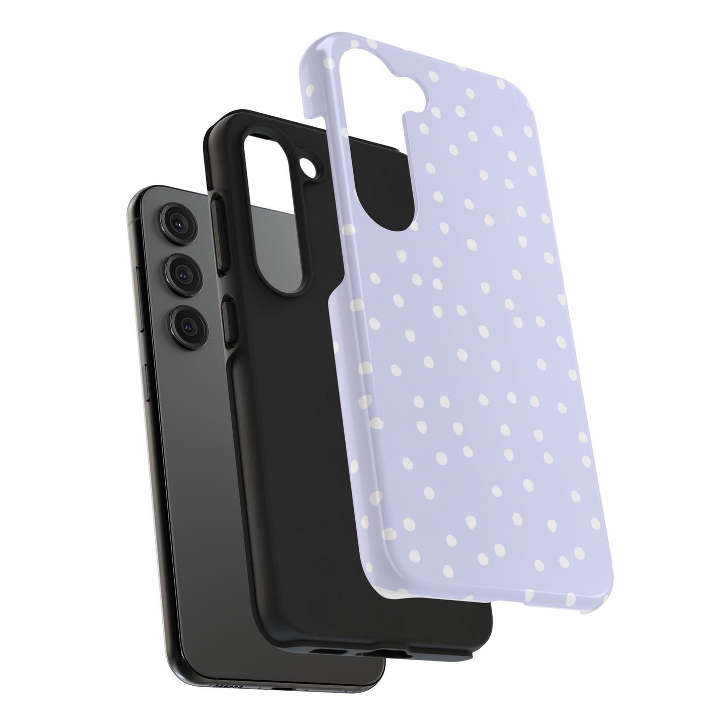Dots Light Blue Phone Case