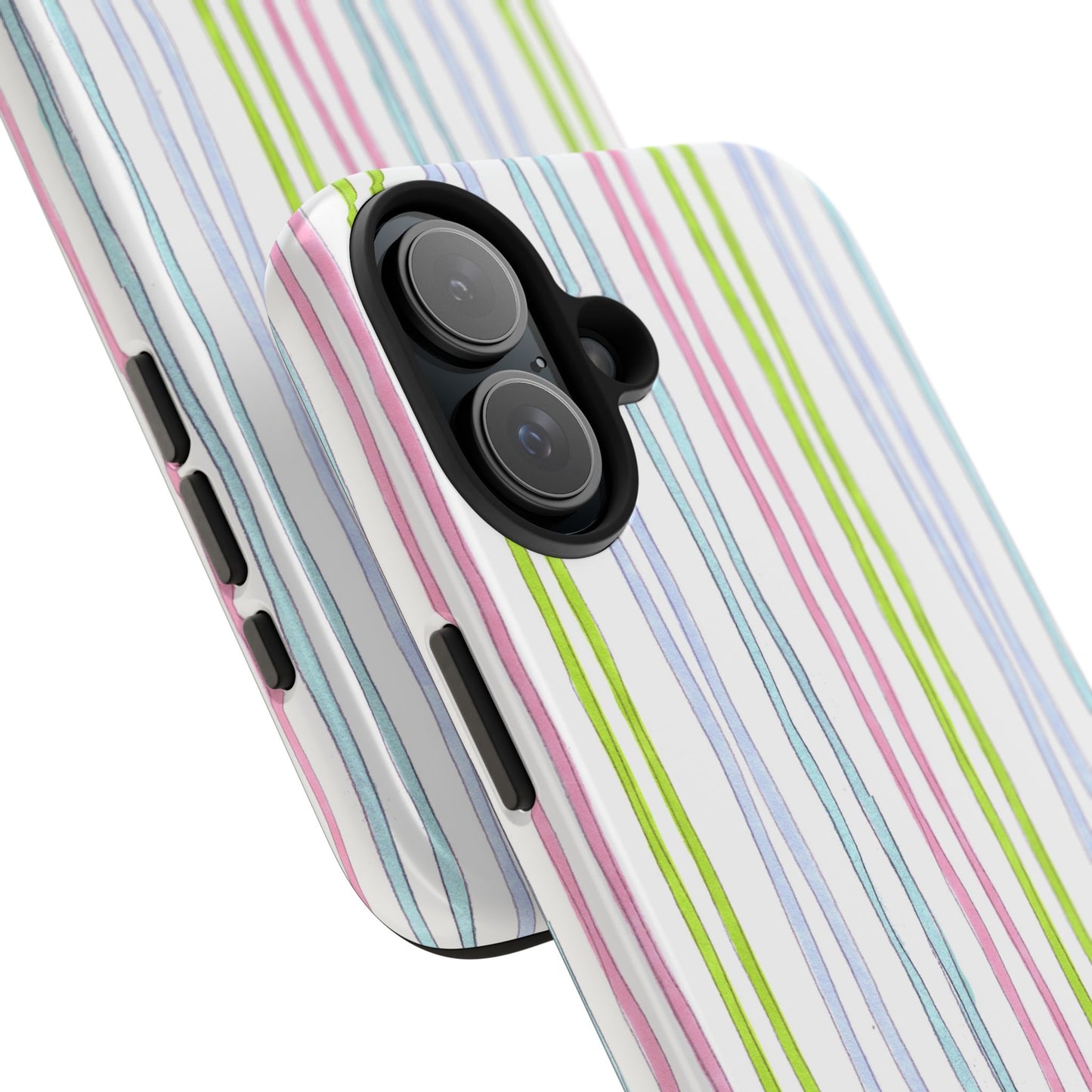 Belle Stripe White Phone Case