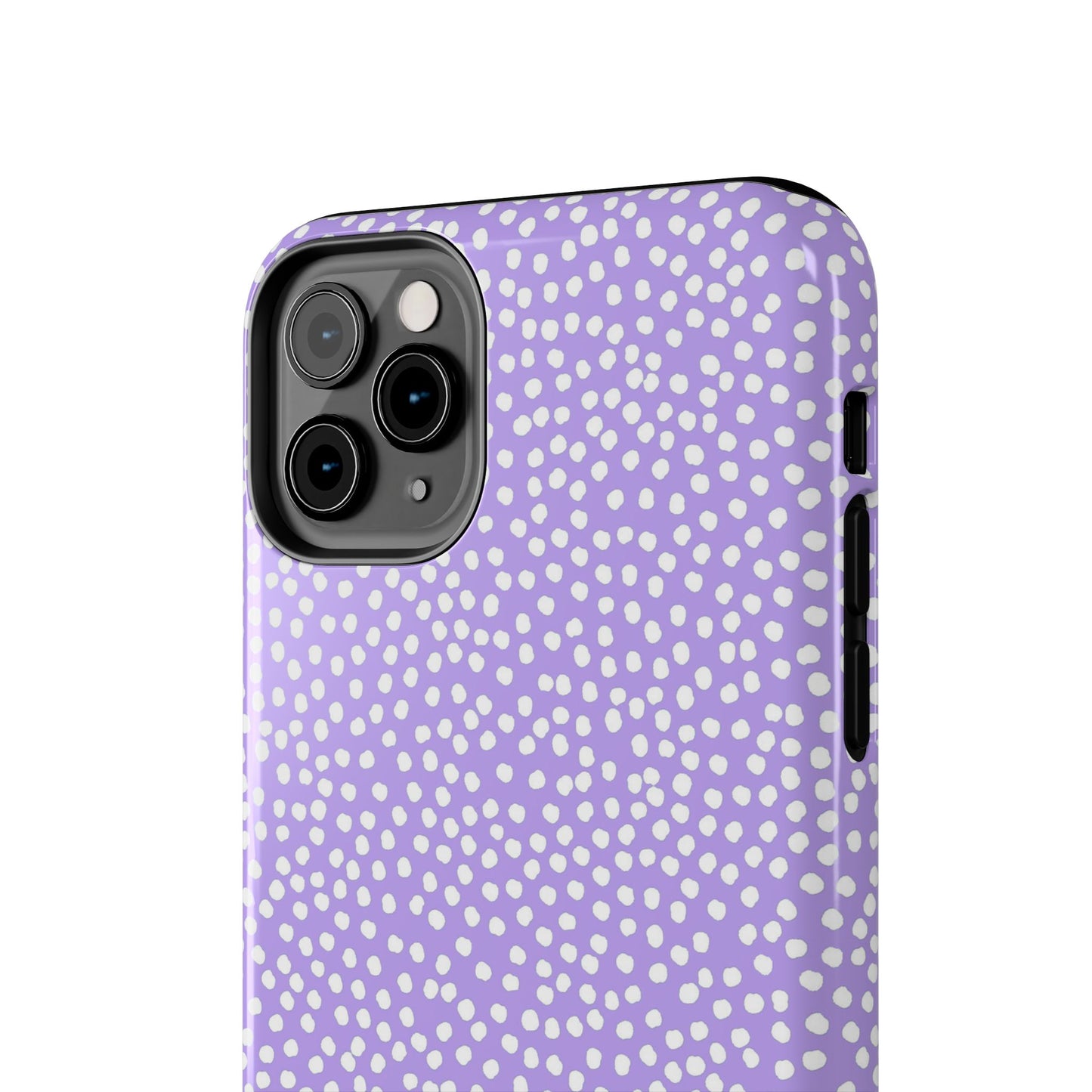 Bitty Dots Lilac / White Phone Case