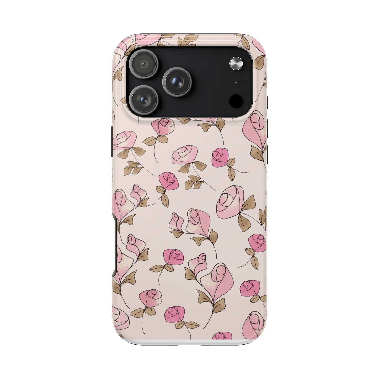 Simply Roses Pink Phone Case