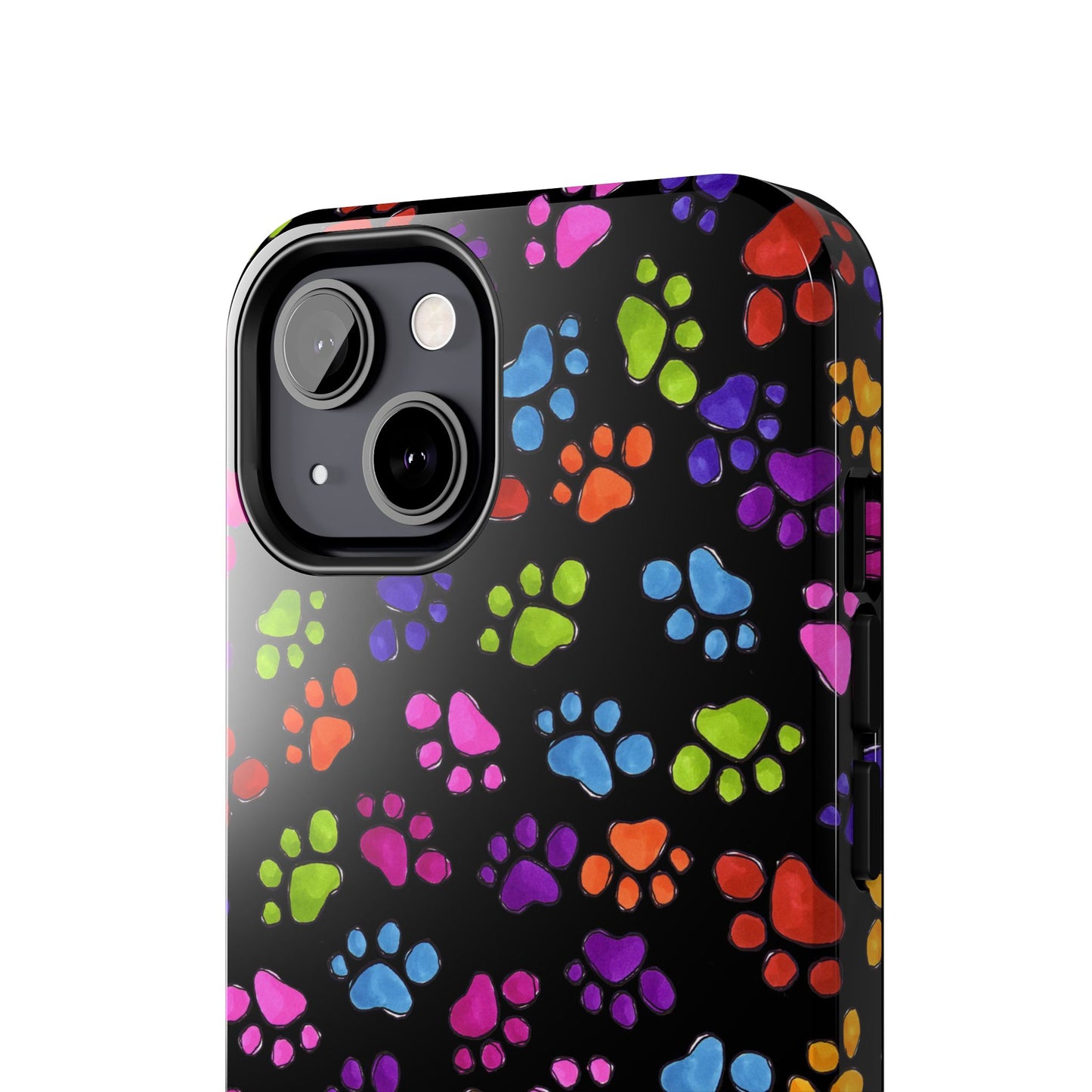 Fancy Paws Black Phone Case