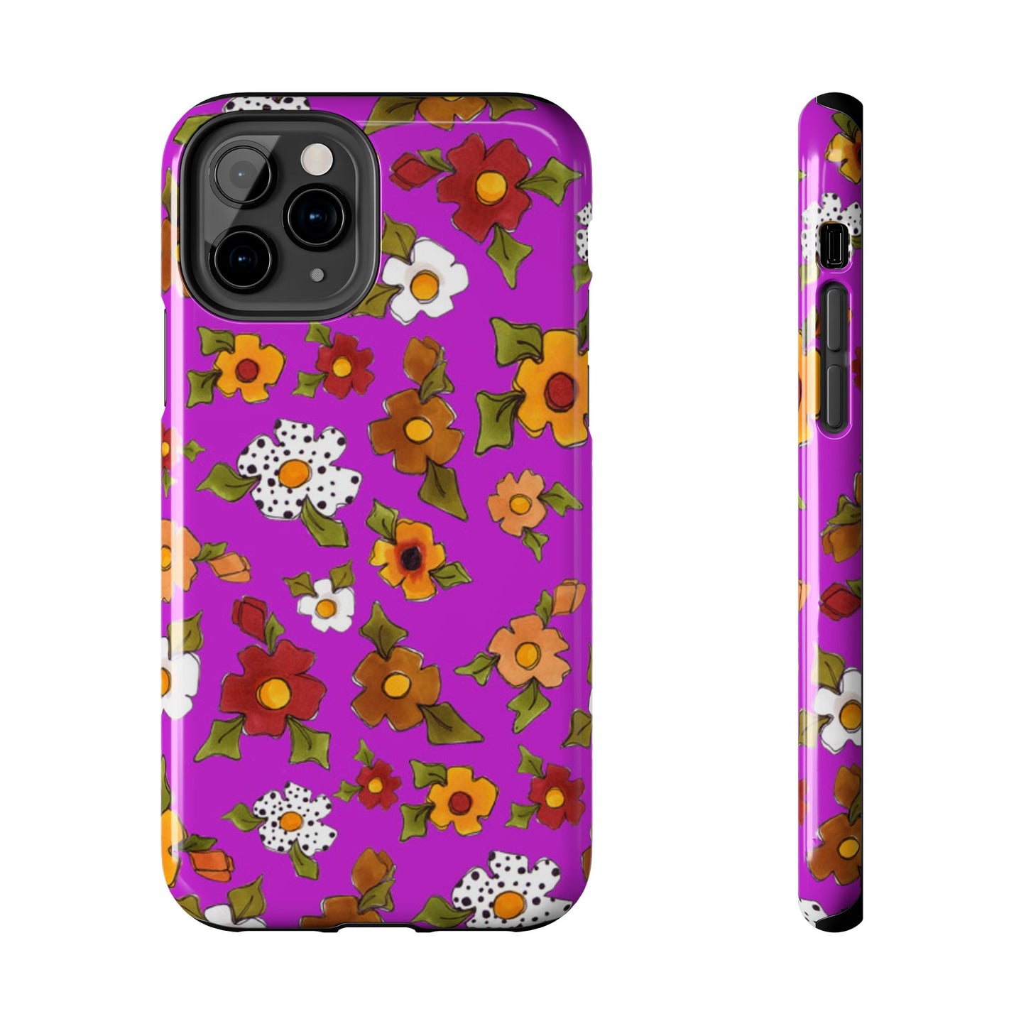 Spice Posie Magenta Phone Case
