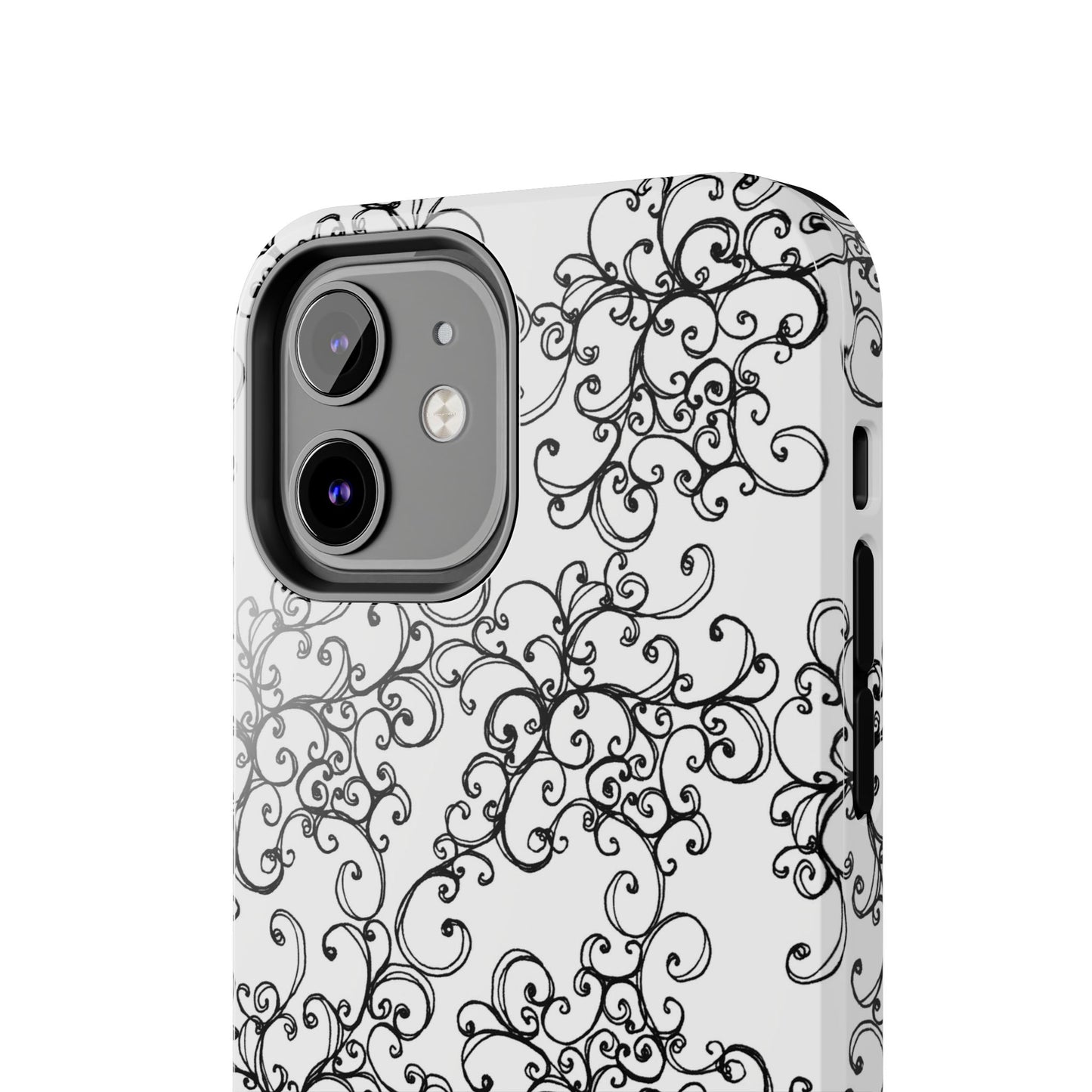 Poodle Scroll Phone Case