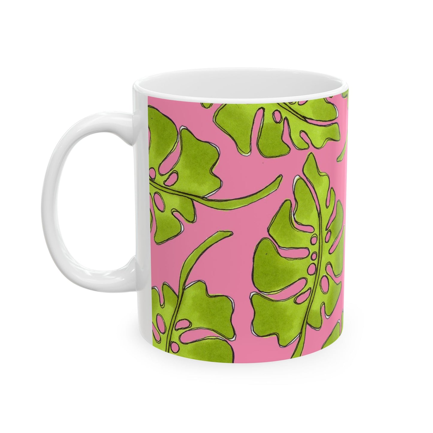 Big Leaf Pink Cup