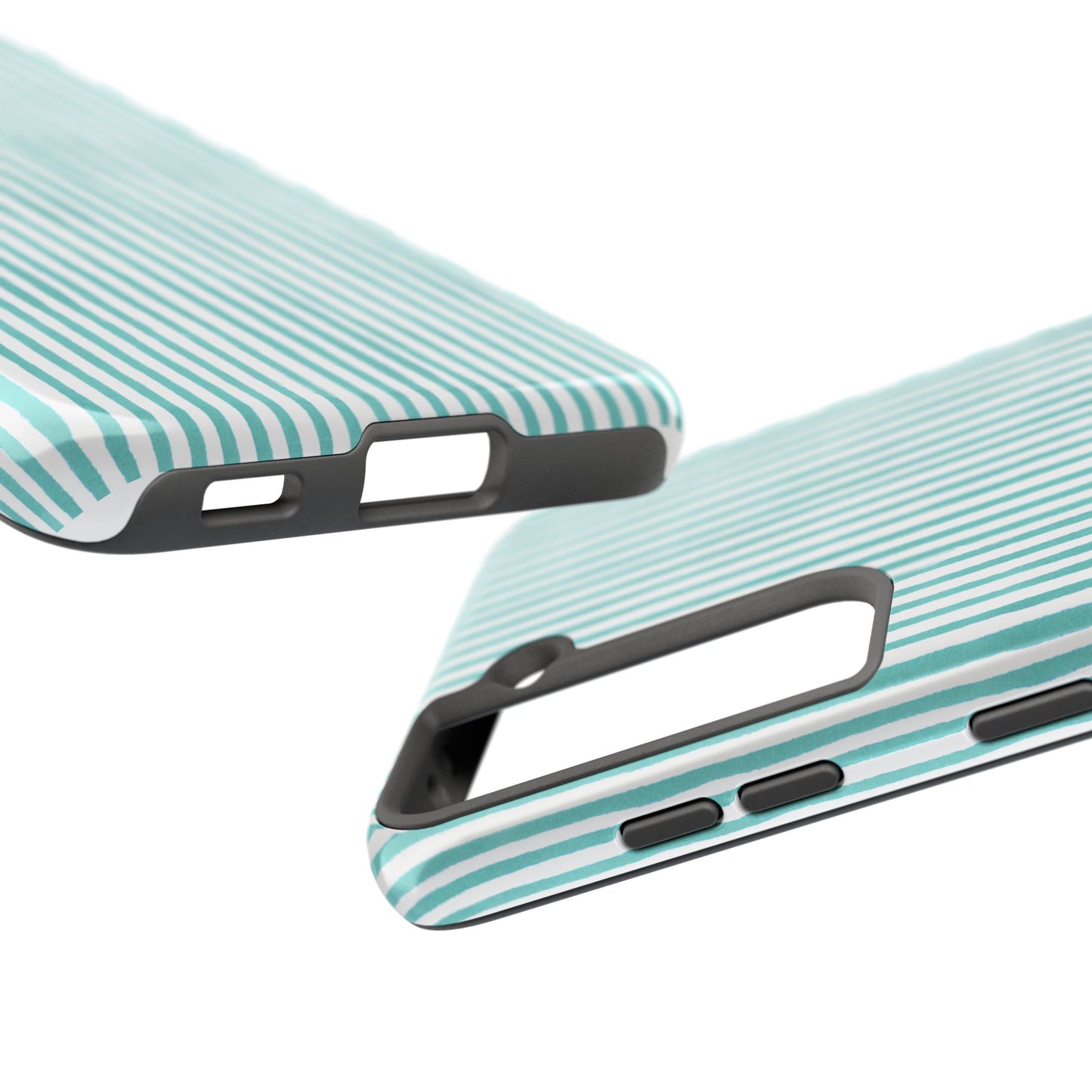 Lazy Stripe Turquoise Phone Case