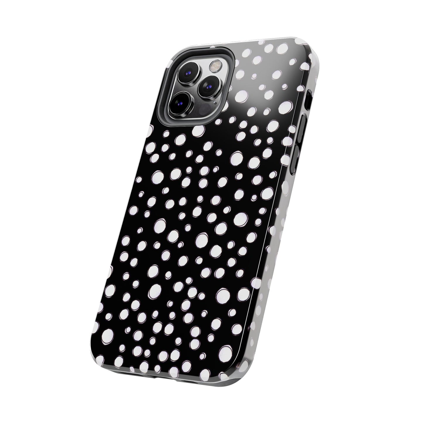 Pot Dots Black Phone Case