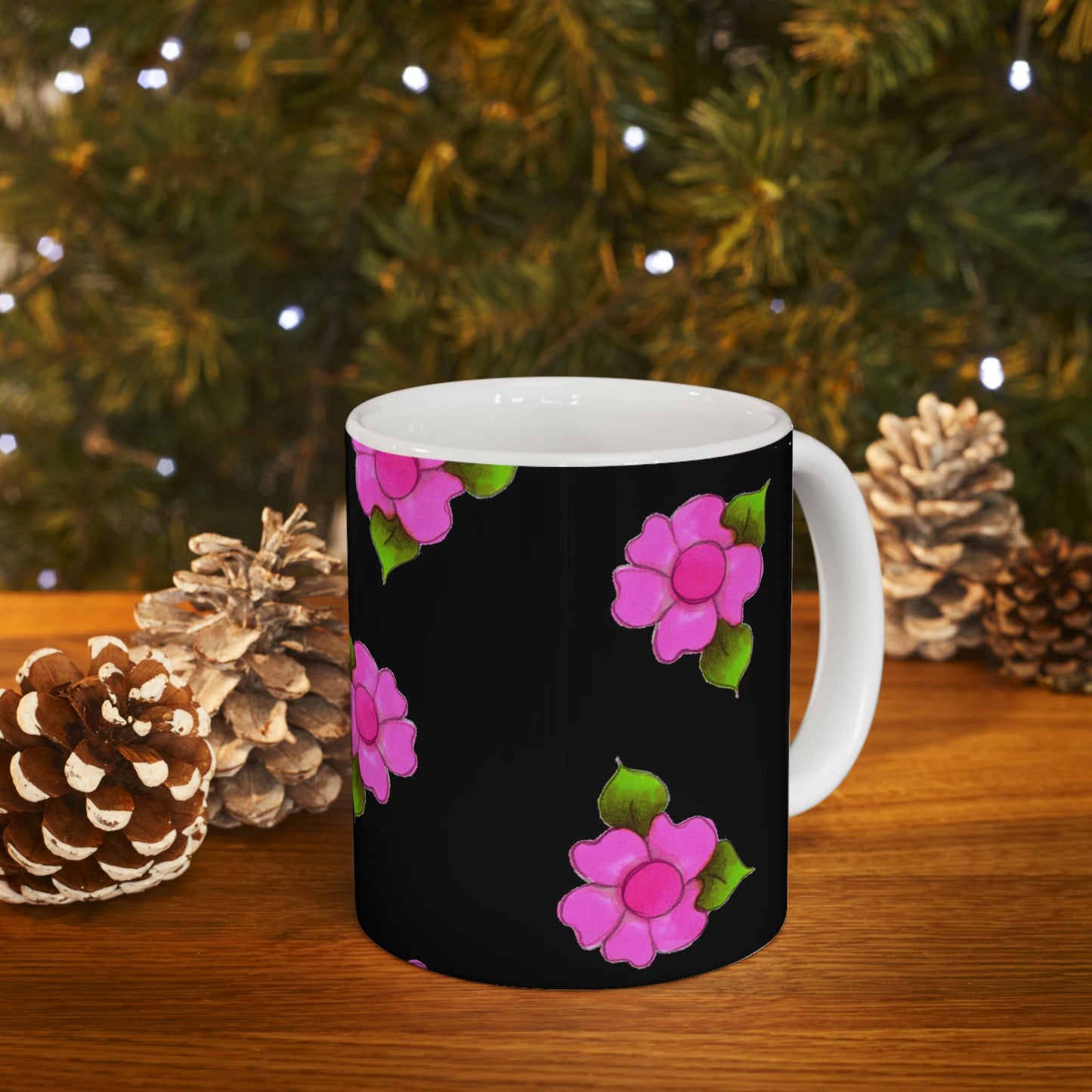 Daisies Cerise Cup