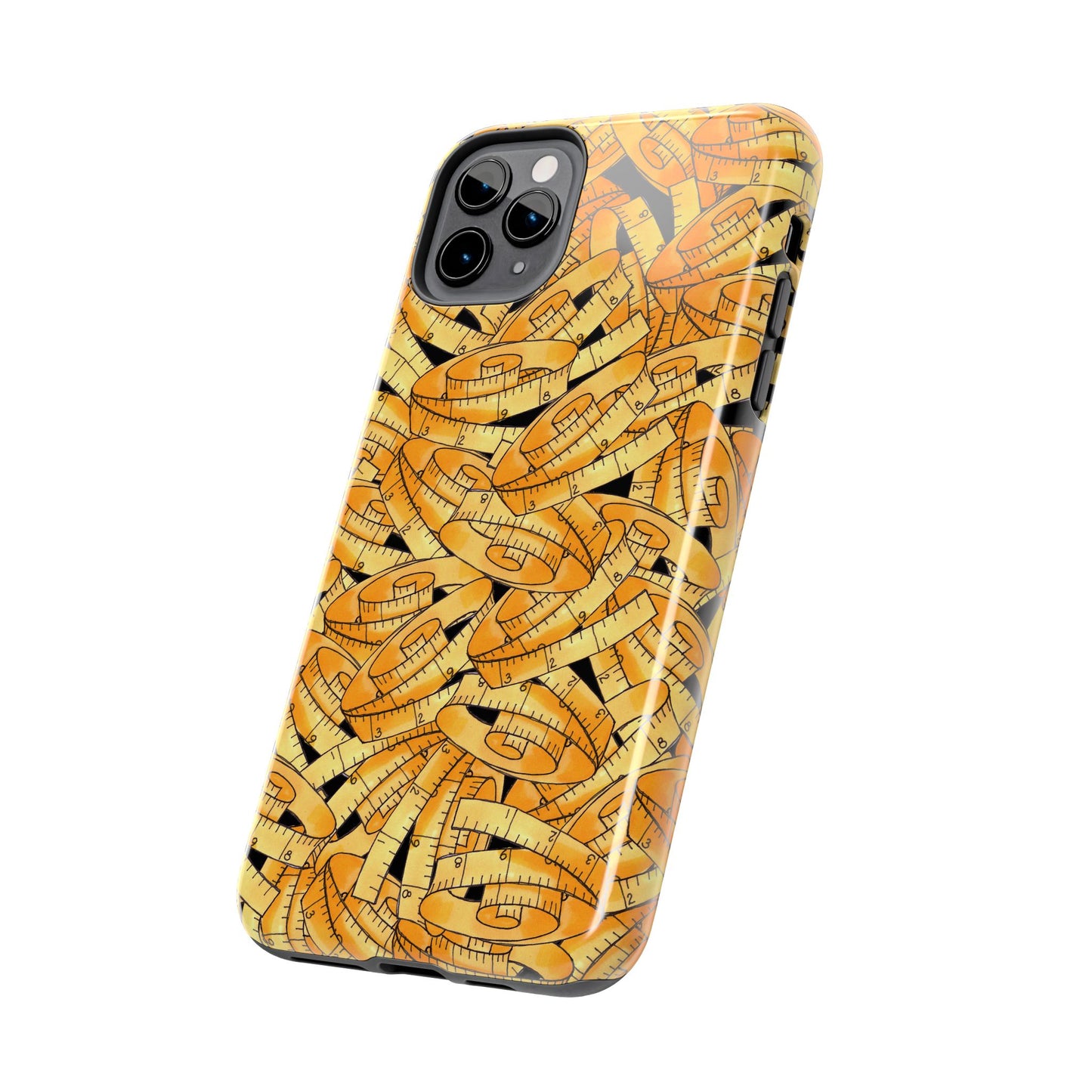 Tape Storm Black / Yellow Phone Case