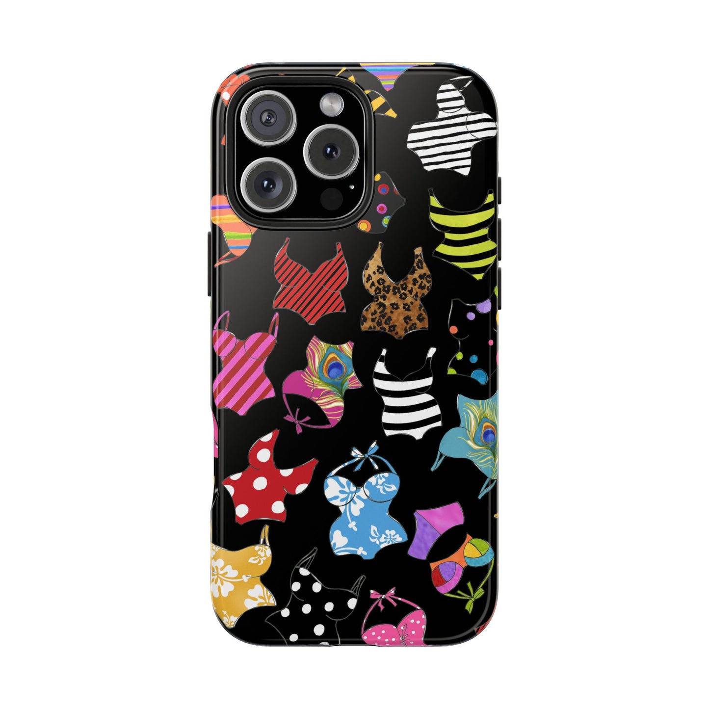 Assorted Suits Black Phone Case