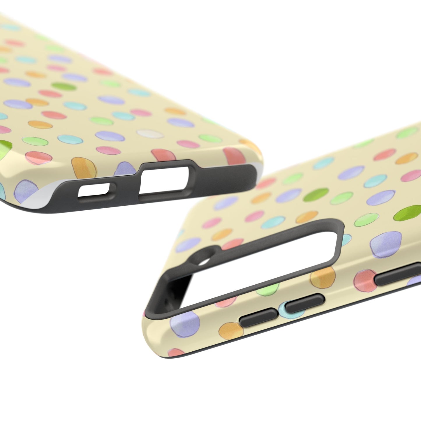 Happy Dots Yellow Phone Case