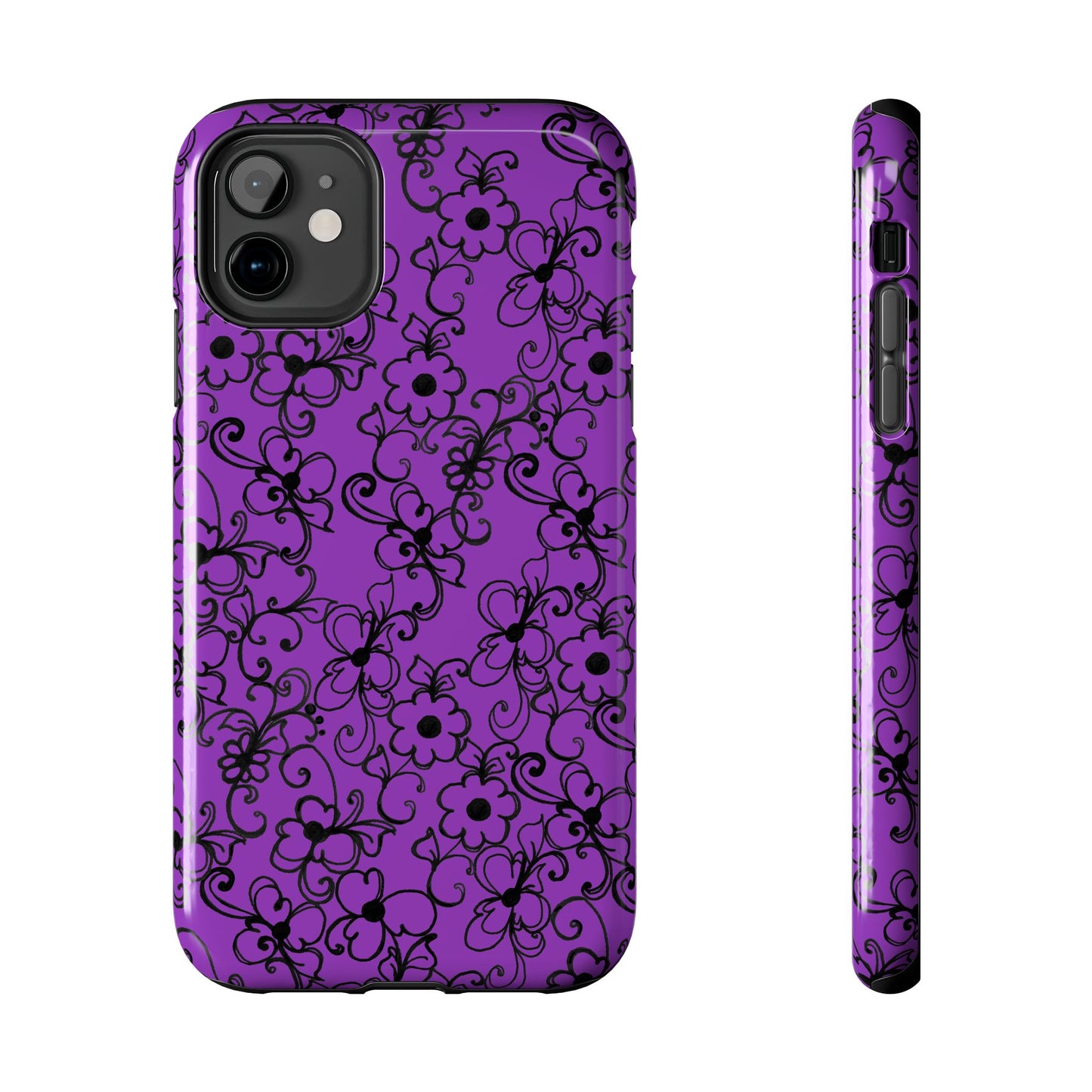 Daisy Jungle Purple Phone Case