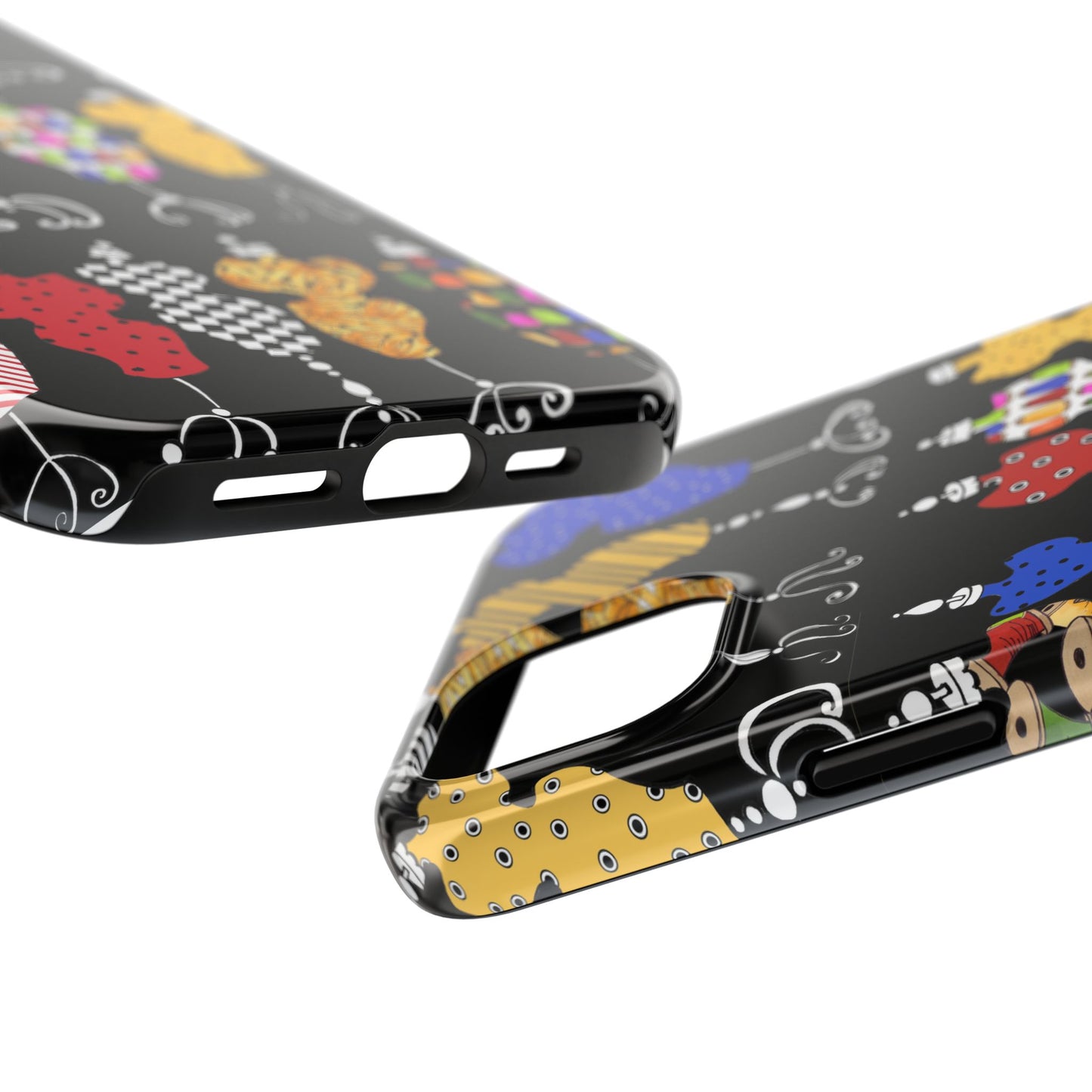 Go Figure Black / Multi Phone Case