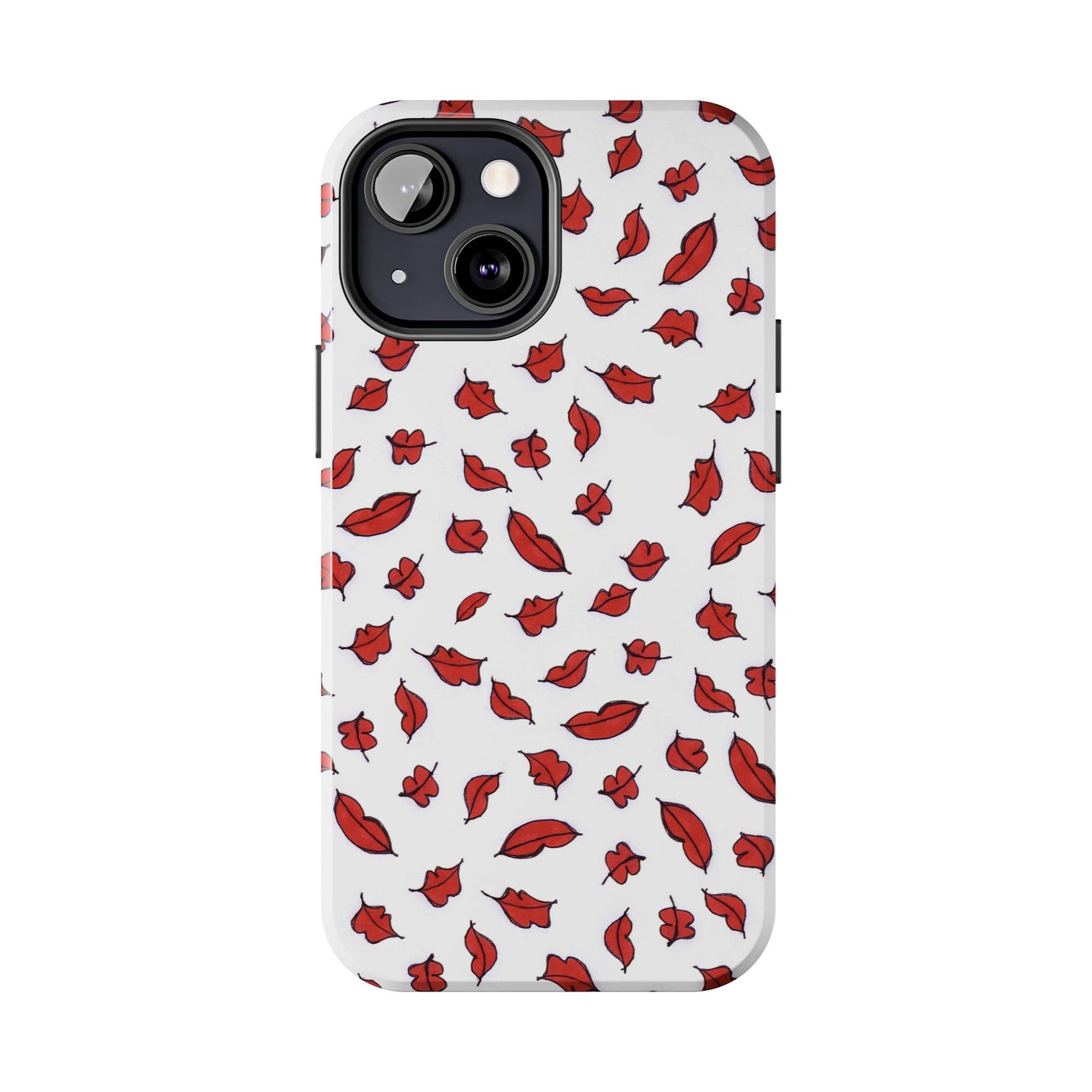 Autumn Lips White Phone Case