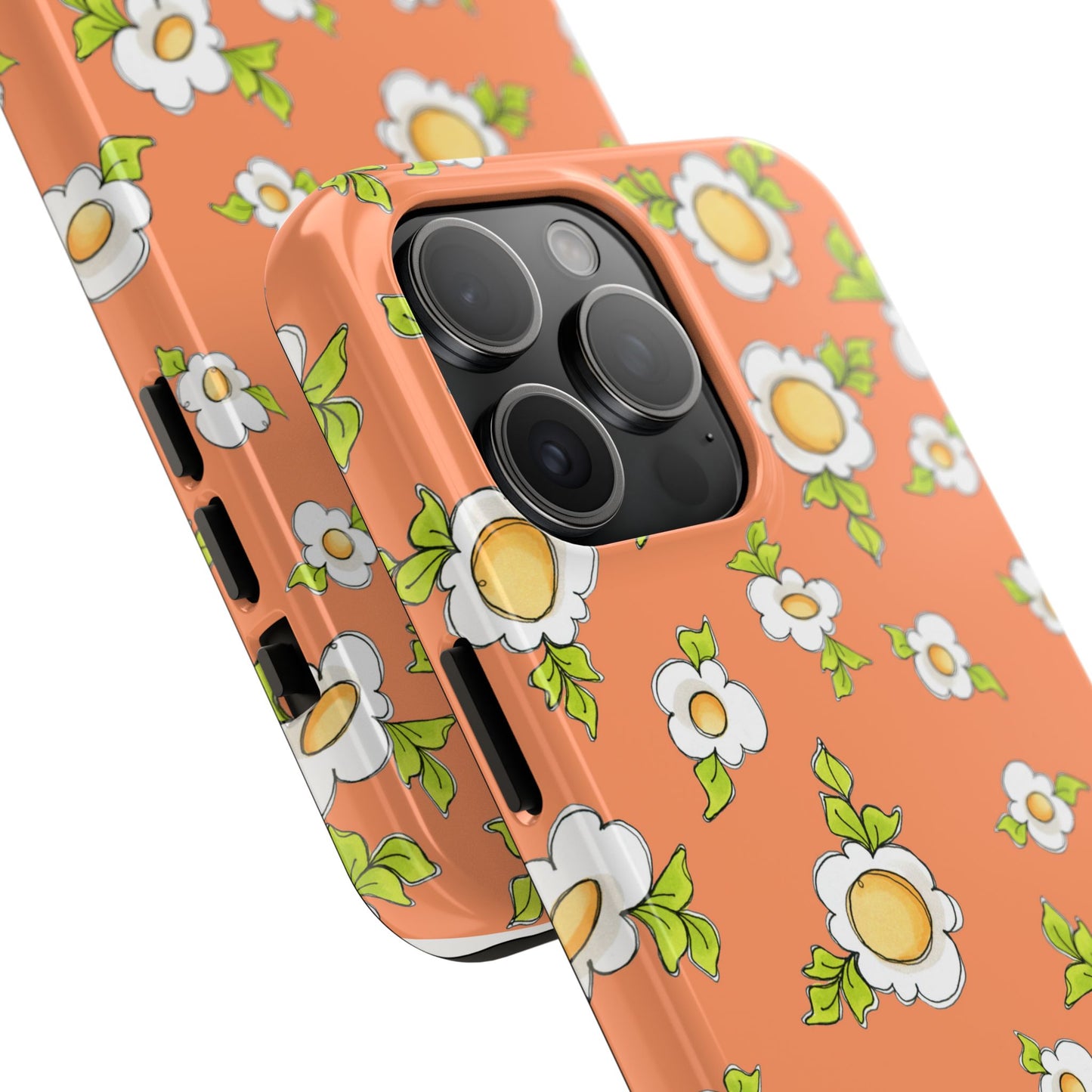 Daisy Love Orange Phone Case