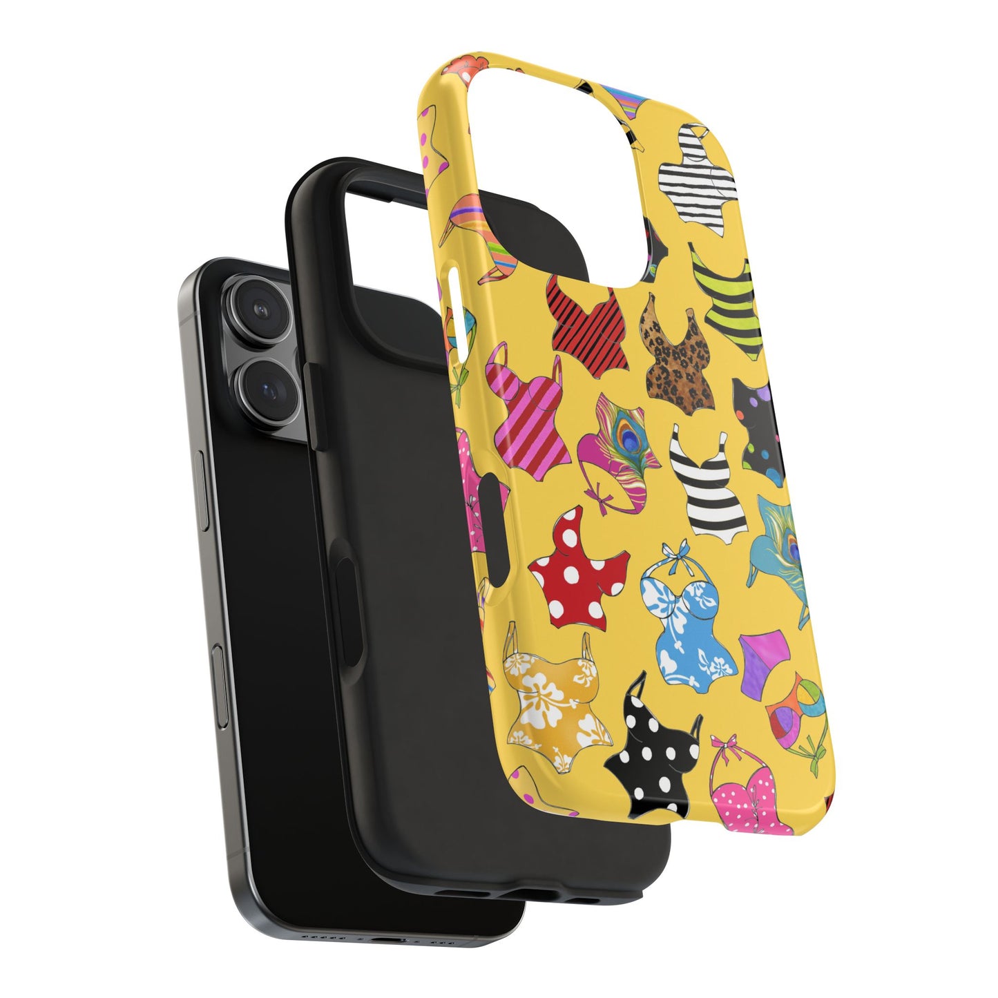 Assorted Suits Yellow Phone Case