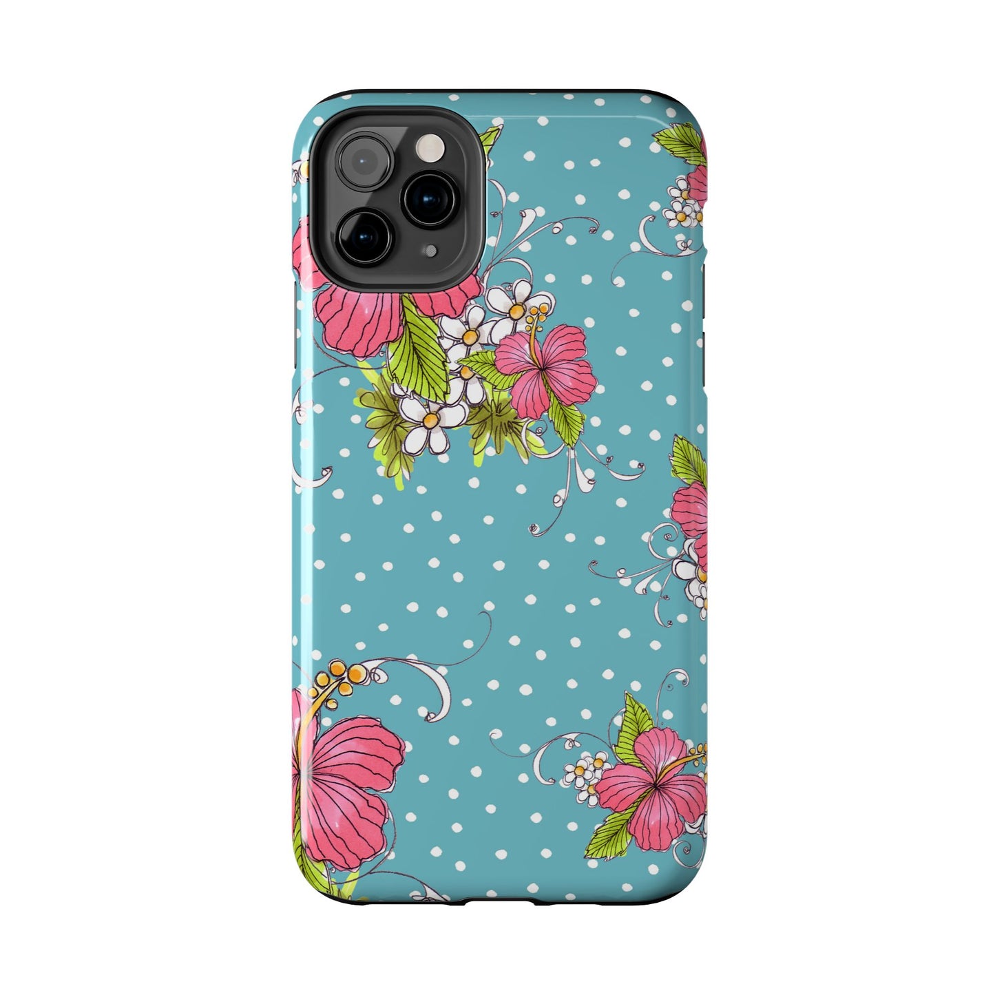 Lady Luau Turquoise Phone Case