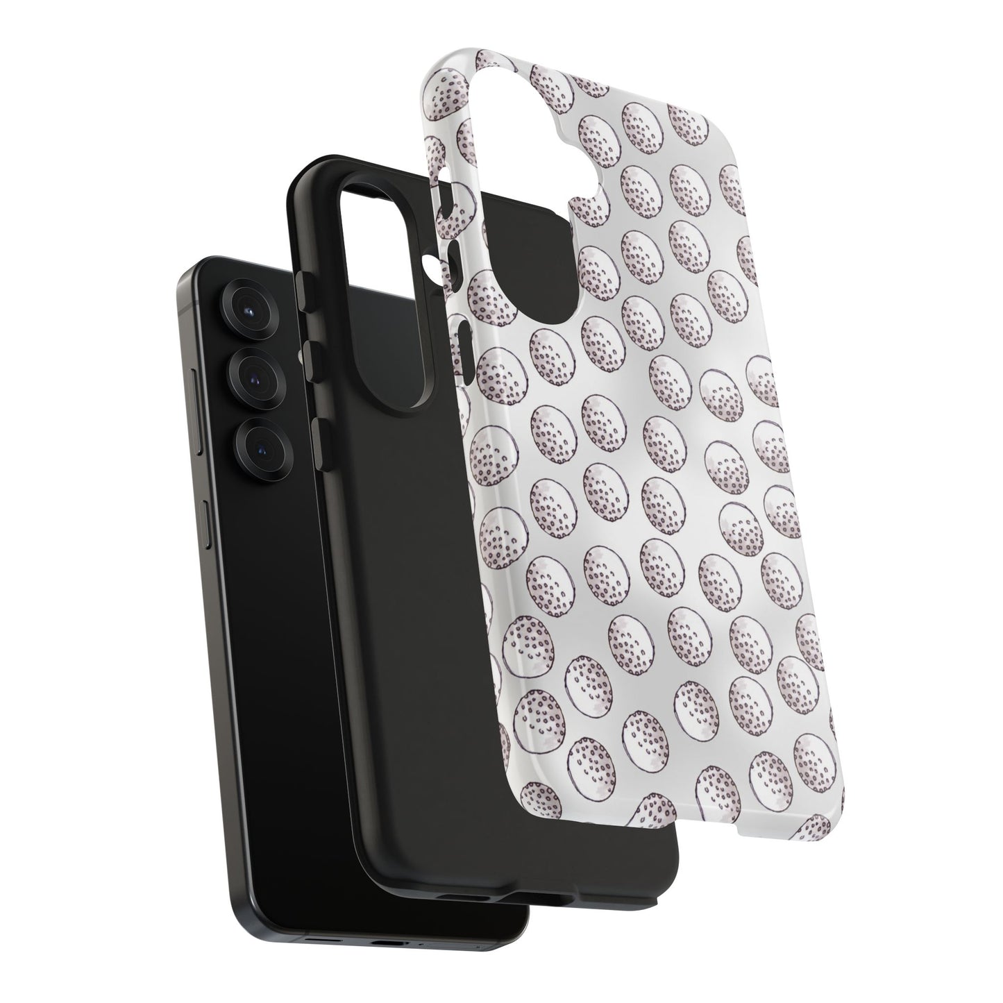 Ball Dots Gray Phone Case