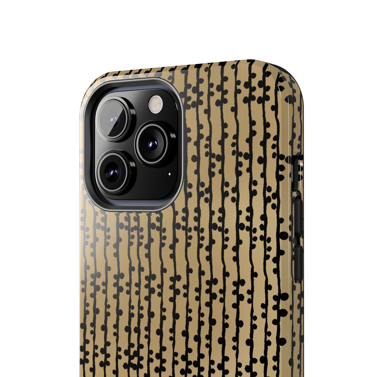 Loopy Stripe Tan Phone Case