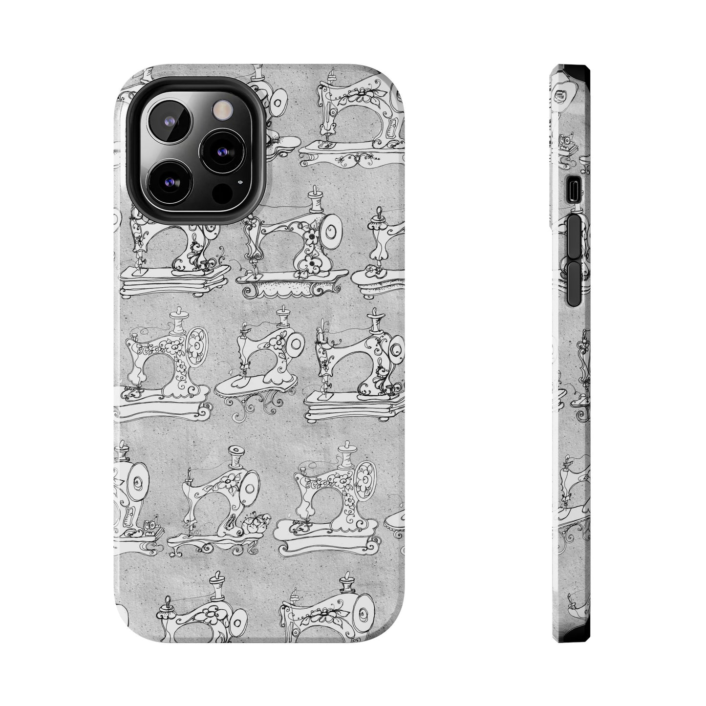 Machination Silver Phone Case