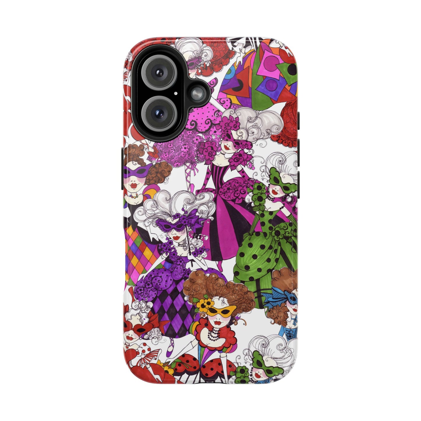 Crowded Dance Floor White Phone Case