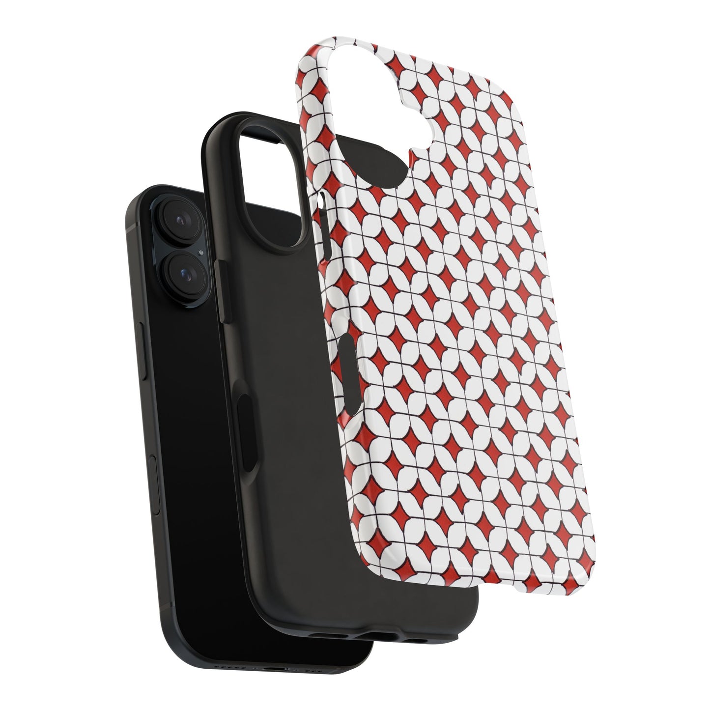Tile-ish Red Phone Case