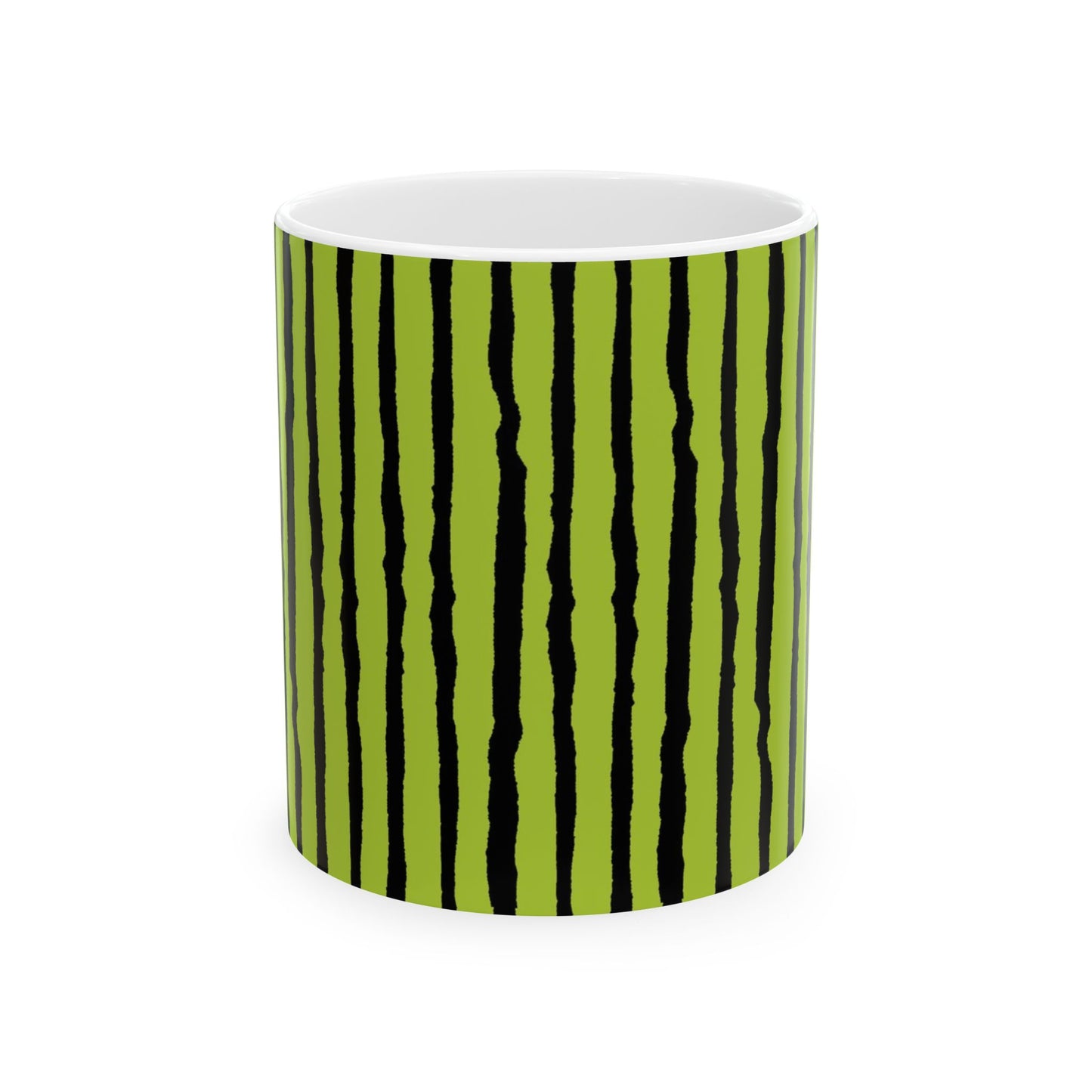 Sorta Stripe Green / Black Cup