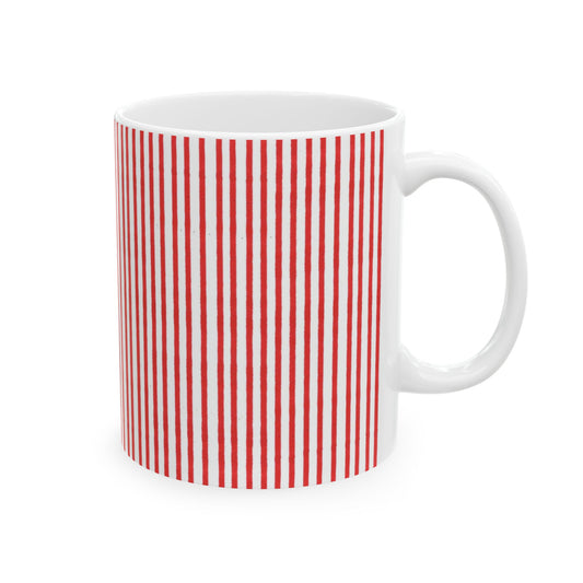 Stripe White / Red Cup
