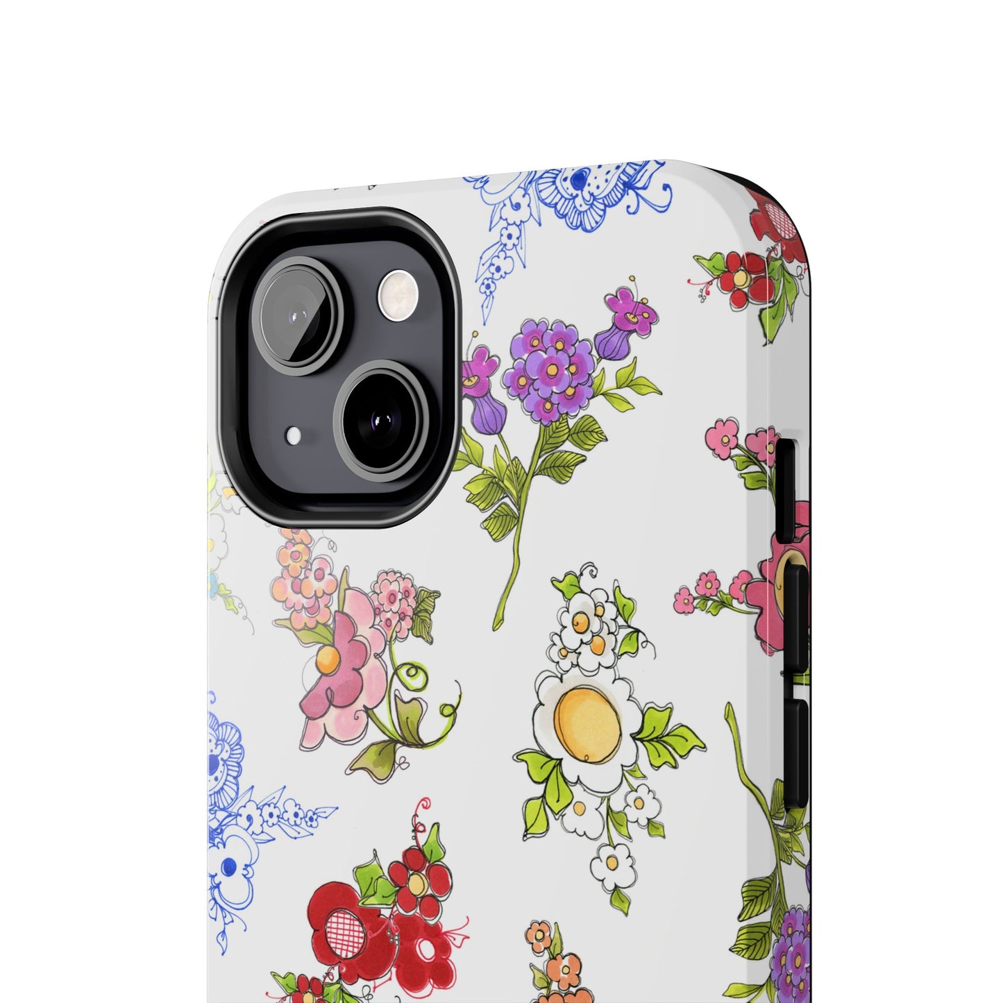 Mixed Bouquets White Phone Case