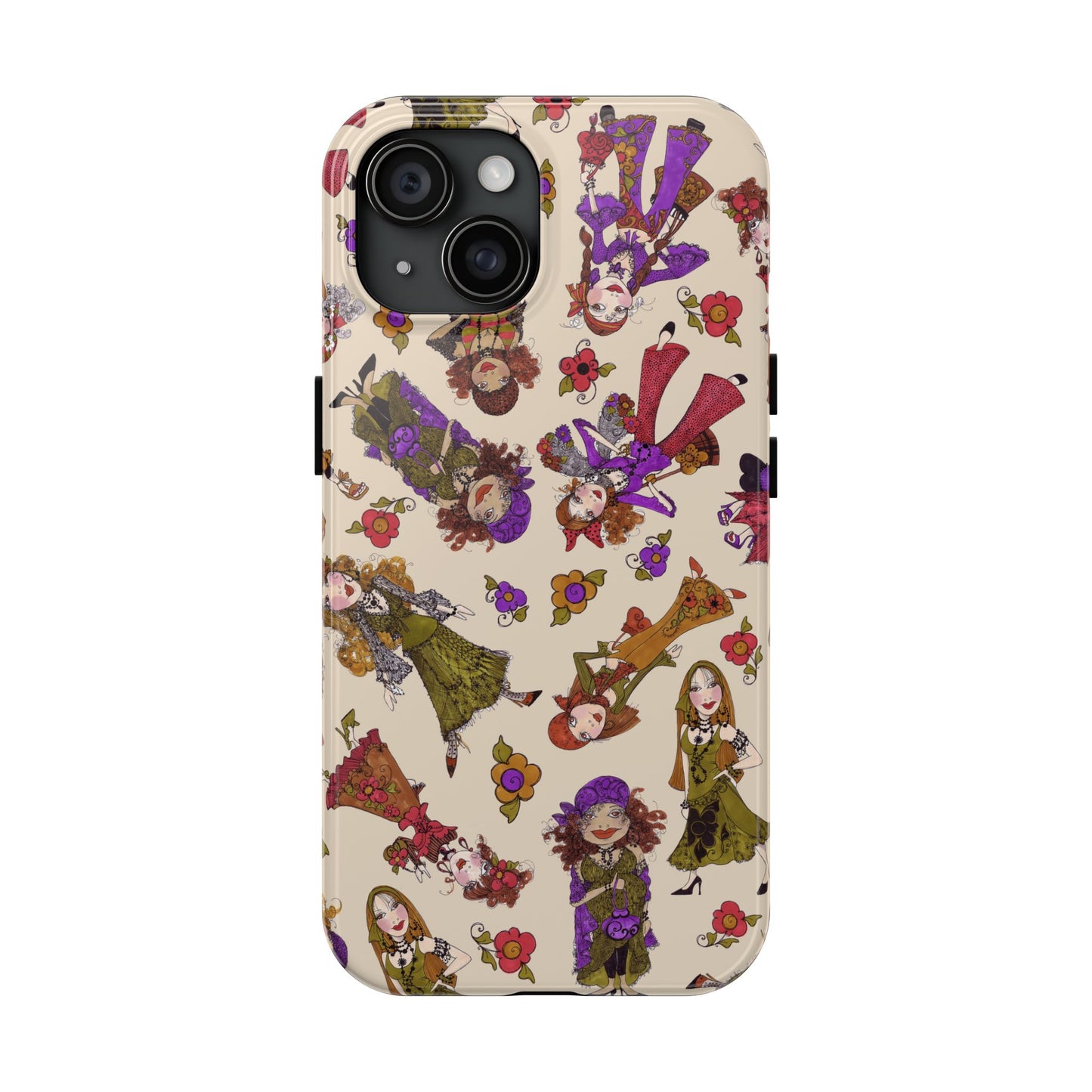 Tossed Gypsies Muslin Phone Case