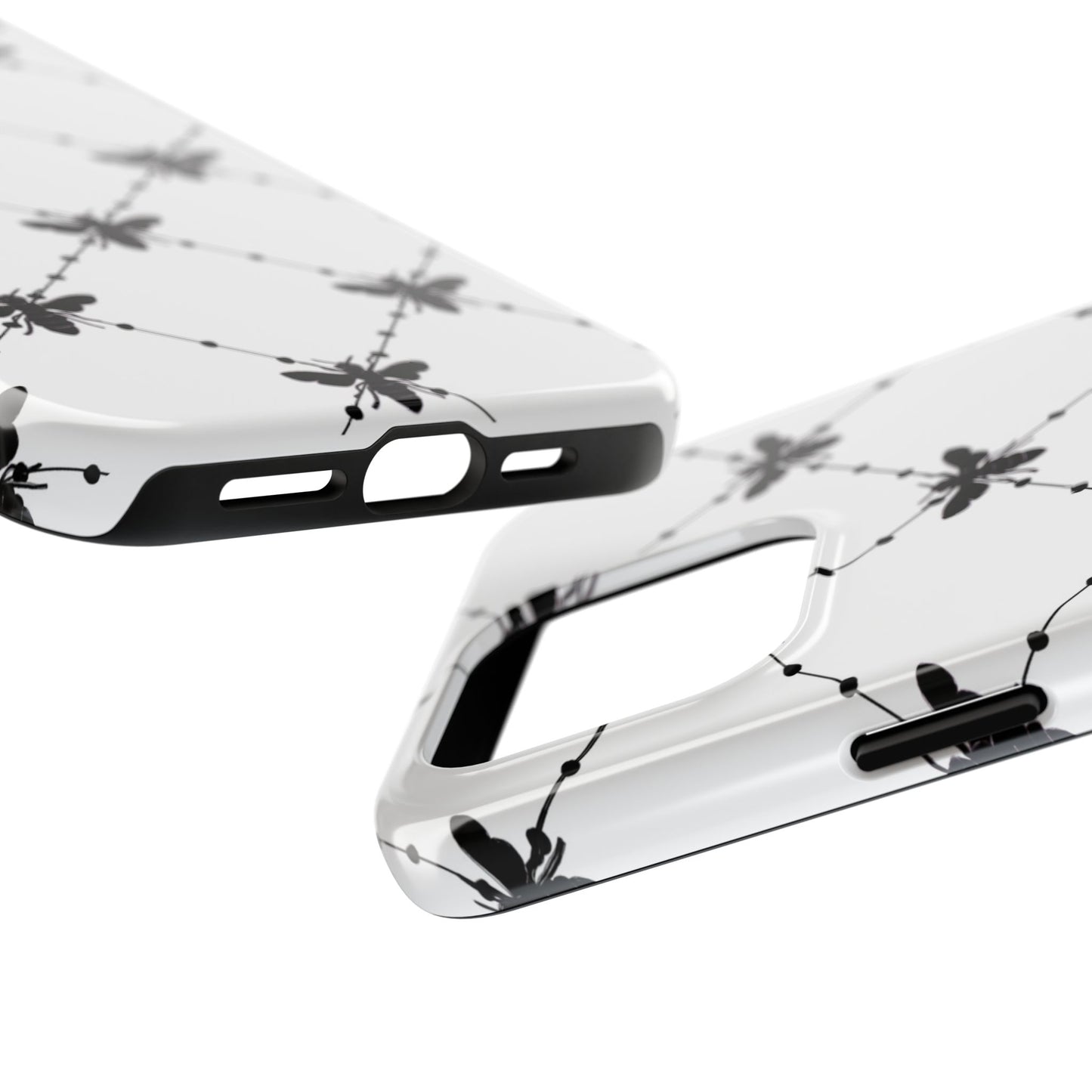 Beaded Bees White Phone Case