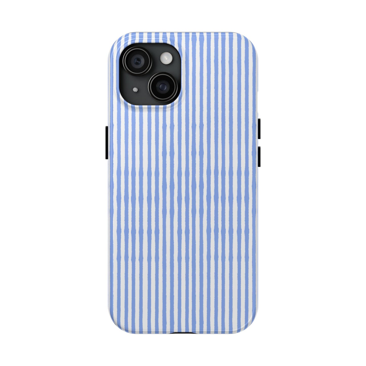 Lazy Stripe Blue / White Phone Case