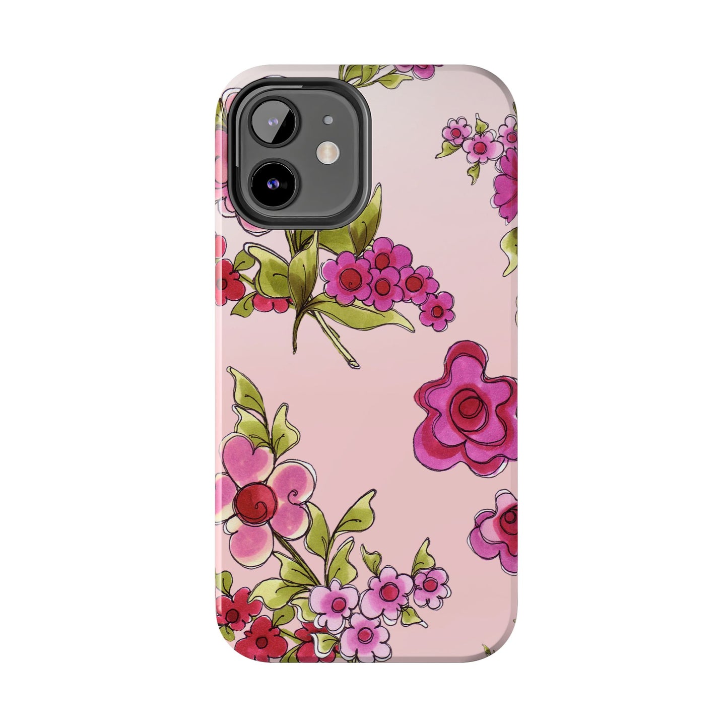 Jumbo Floral Pink Phone Case