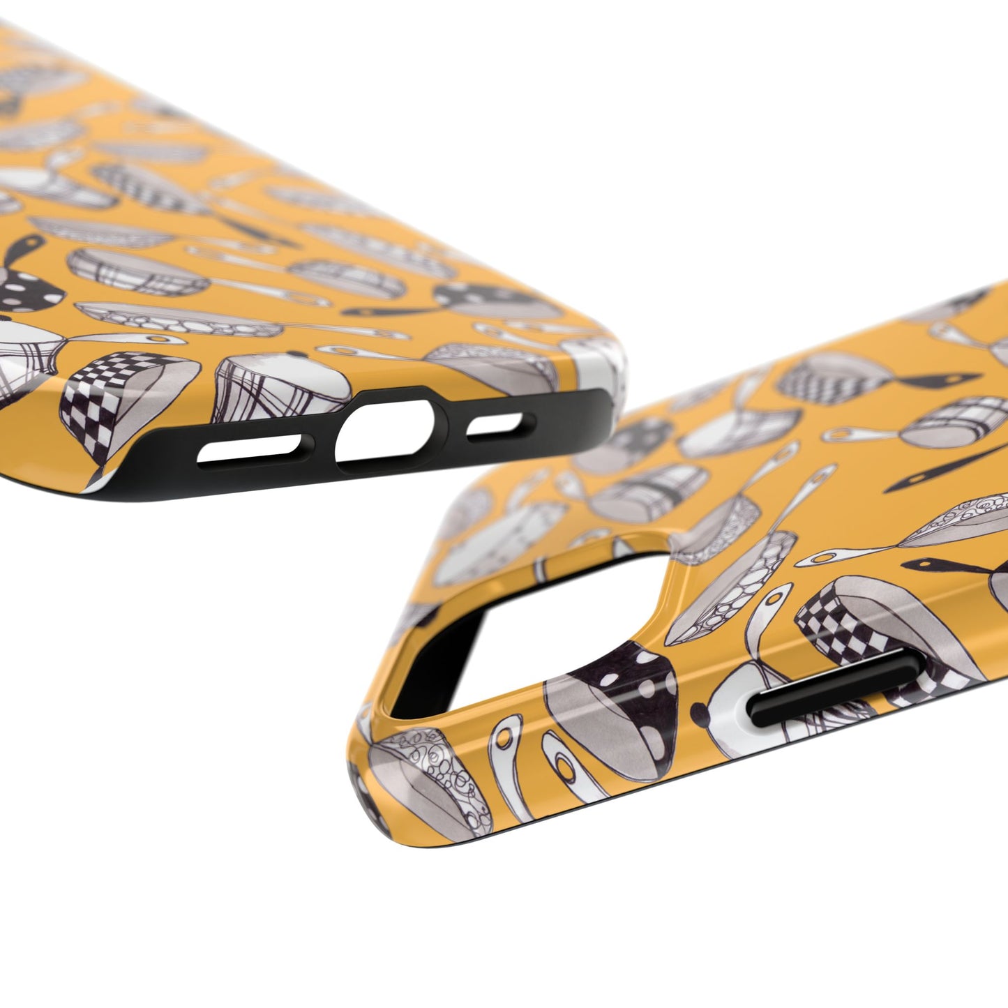 Pots & Pans Flyin' Yellow Phone Case