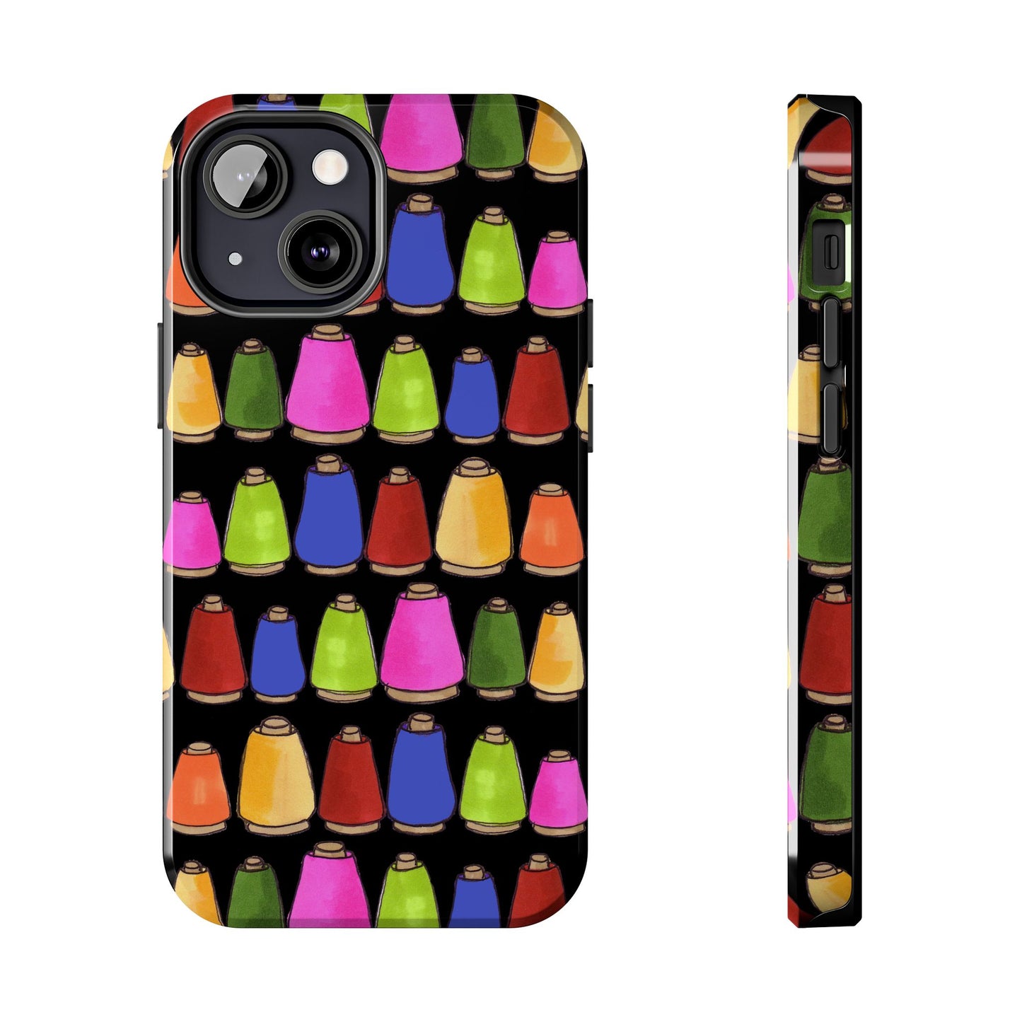 Coneiferous Black / Multi Phone Case