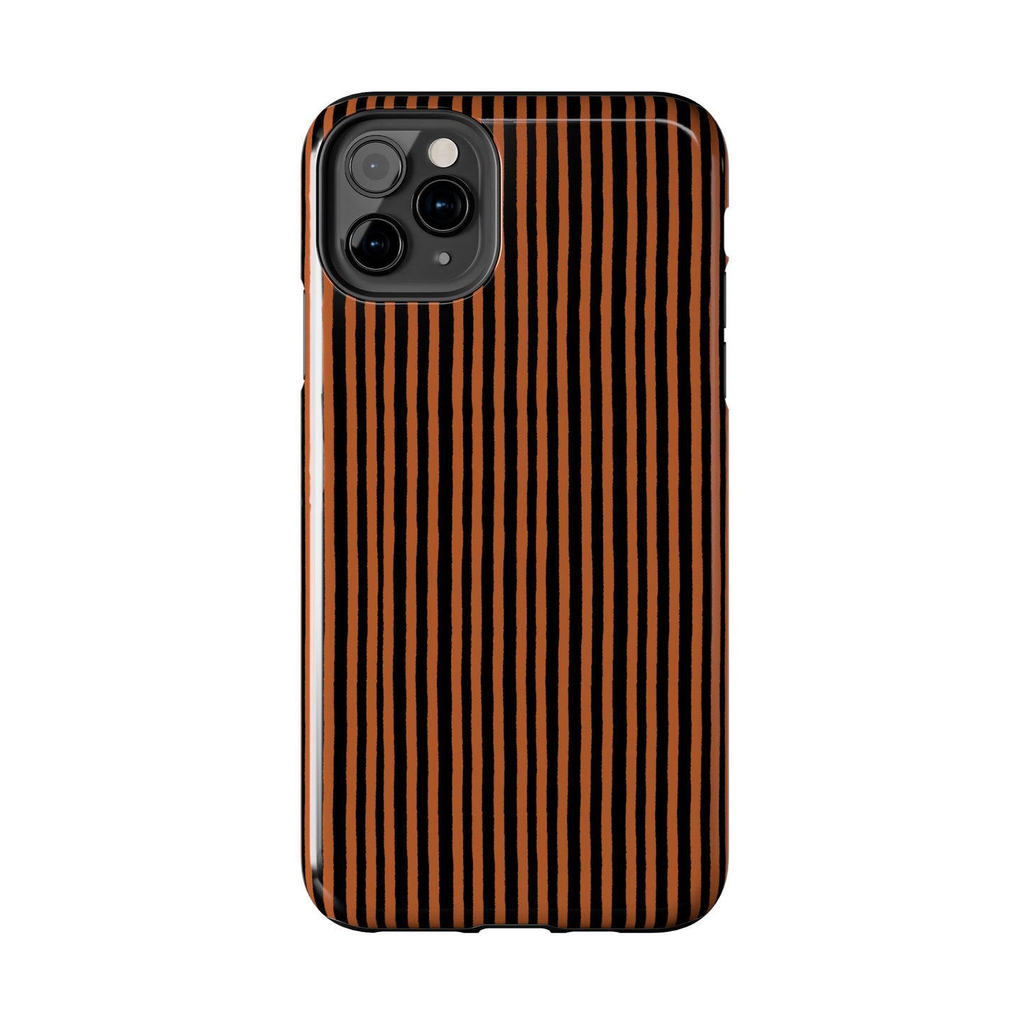 Happy Stripe Spice / Black Phone Case