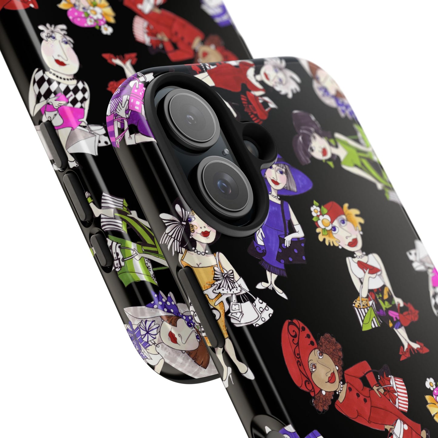 Gone Shopping Tossed Black Phone Case