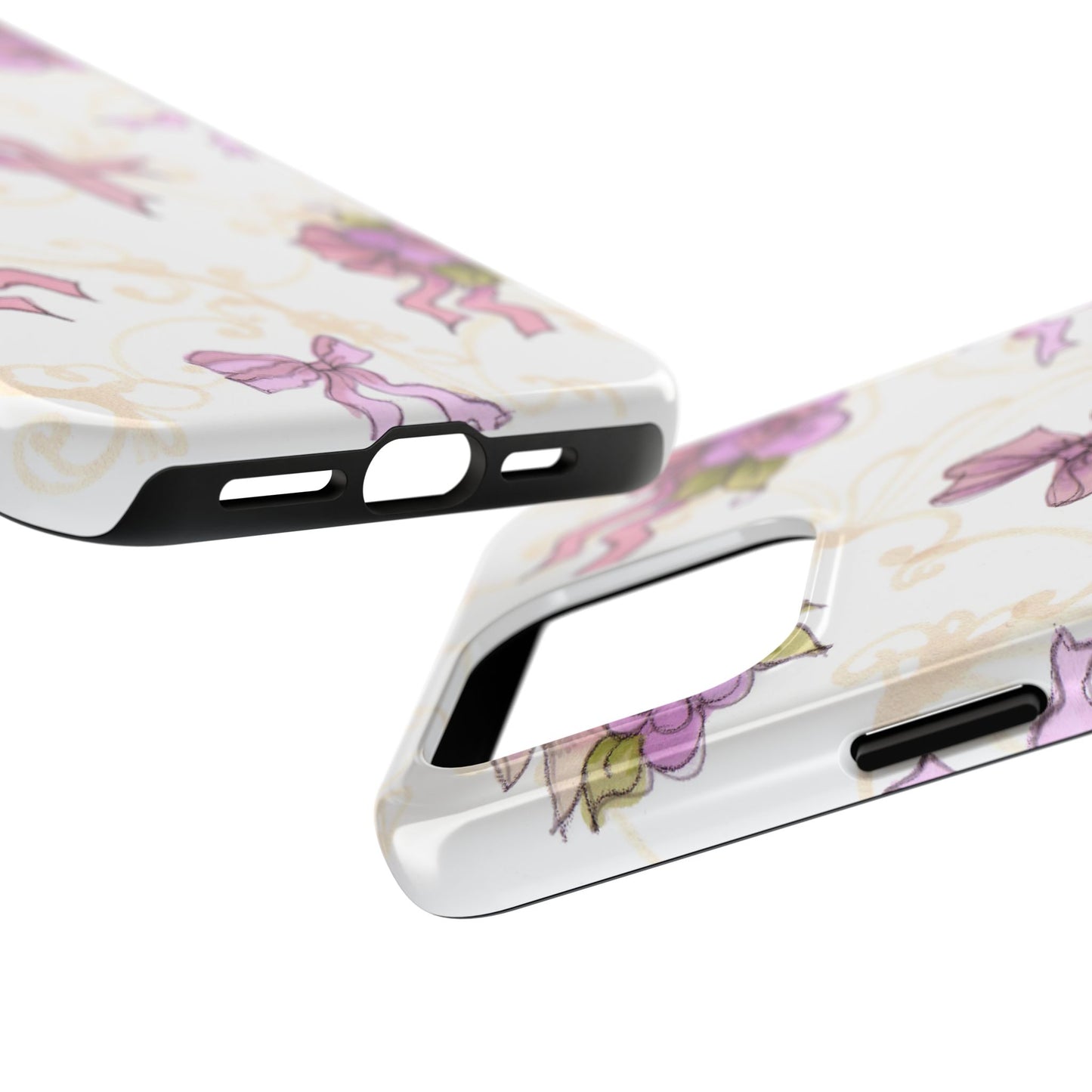 Flower Model Bow Flowers Phone Case