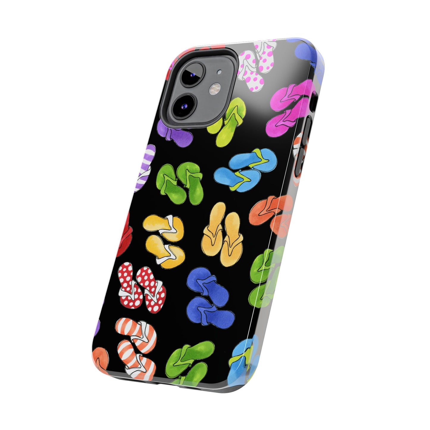Fun Flops Black Phone Case