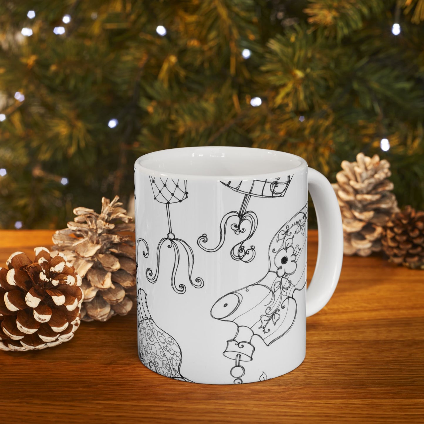 Mannequinique White / Black Cup