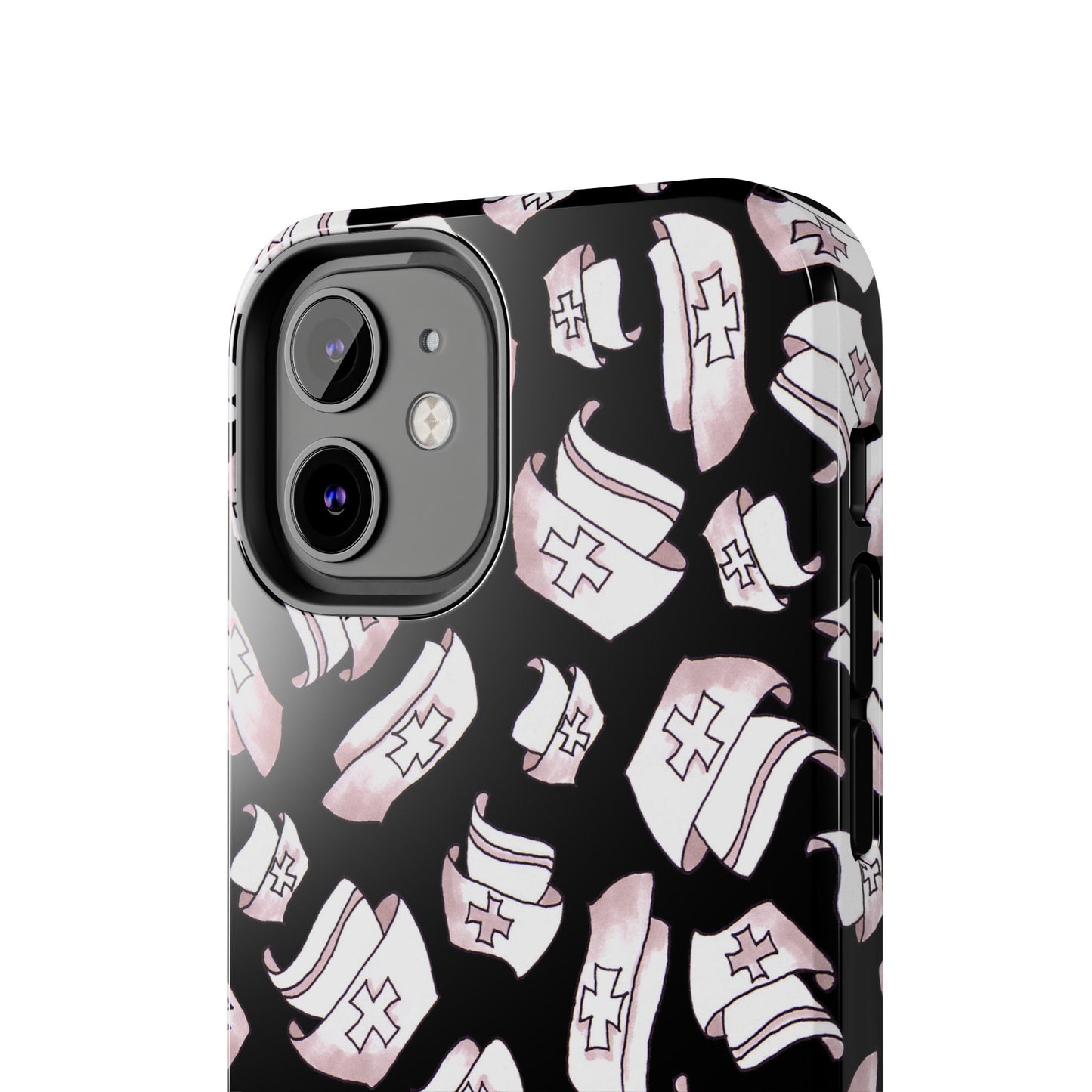 Happy Hats Black Phone Case