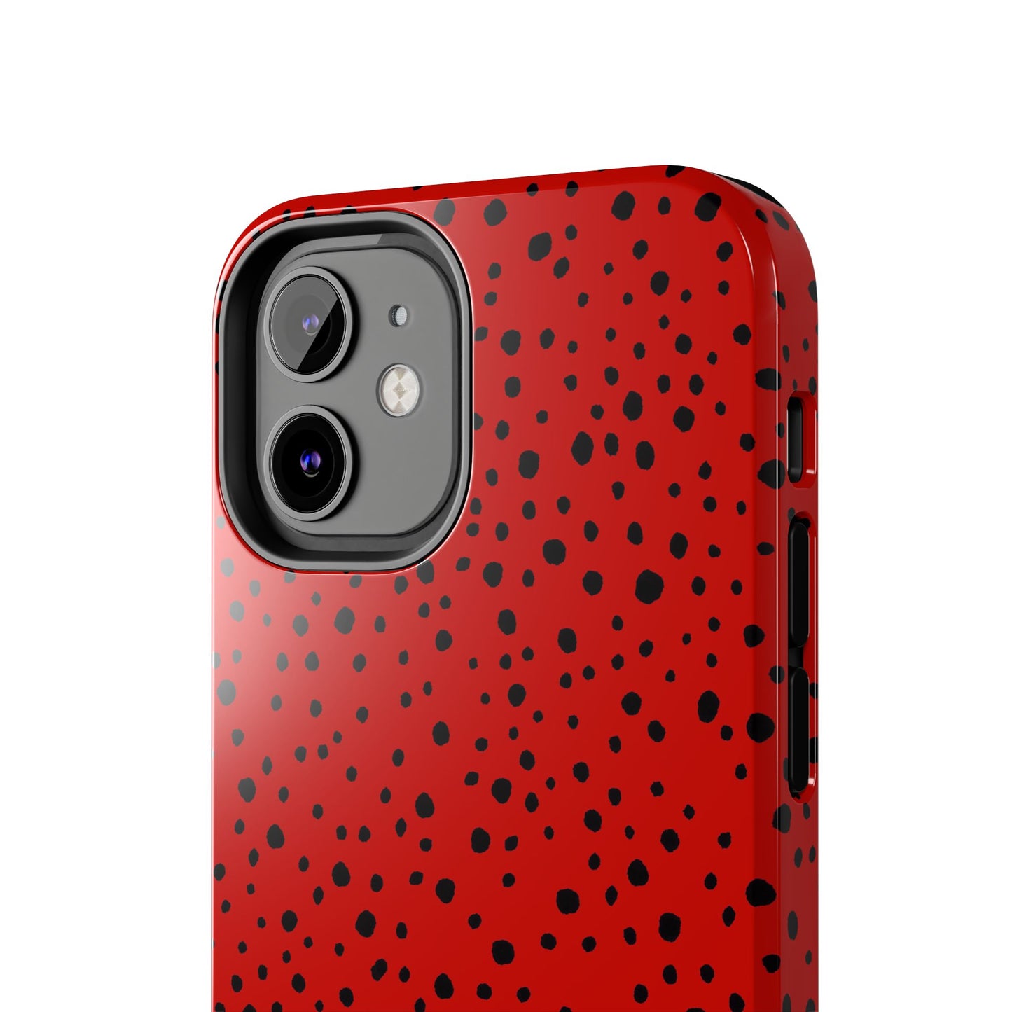 Pepper Dots Red / Black Phone Case