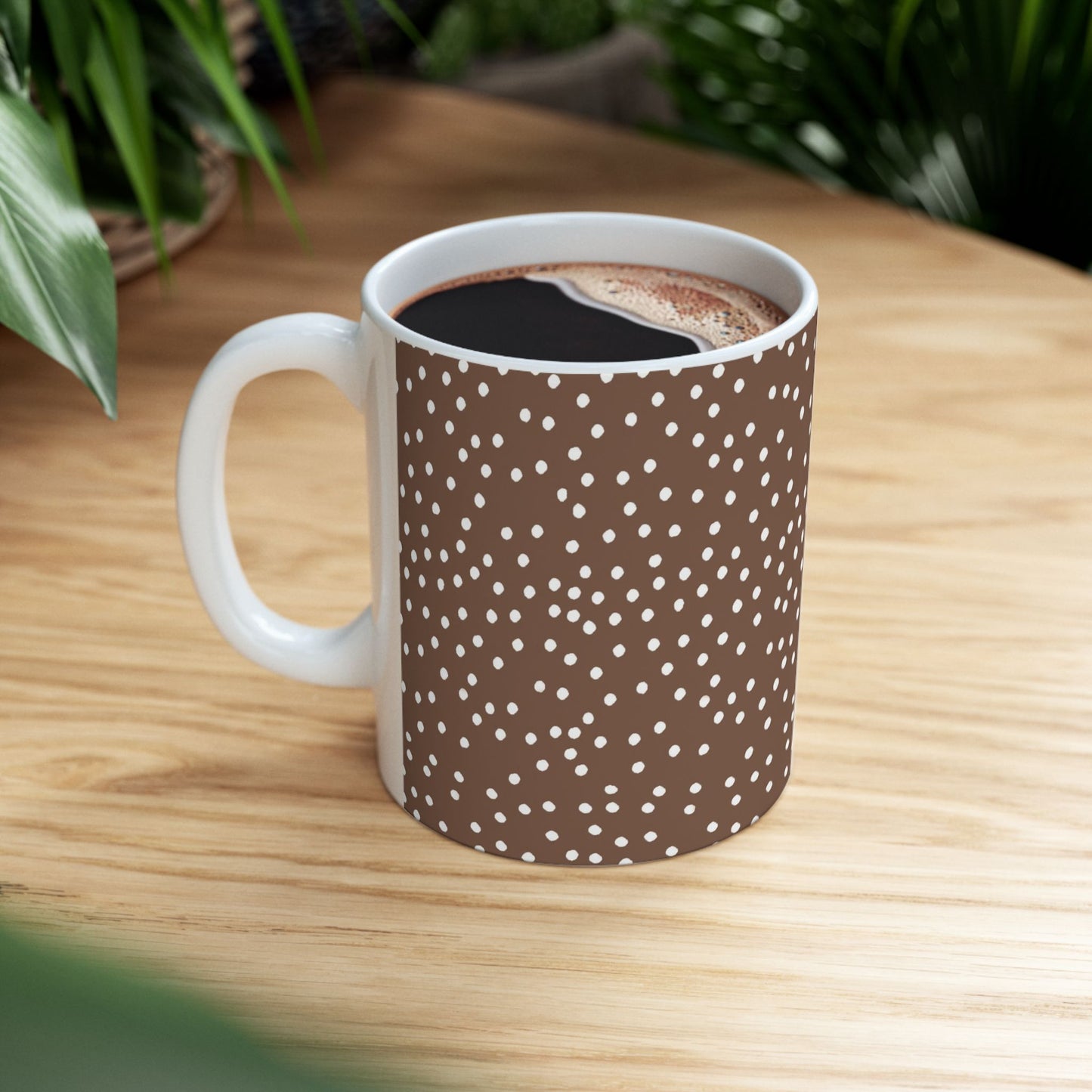 Dottible Chocolate / White Cup