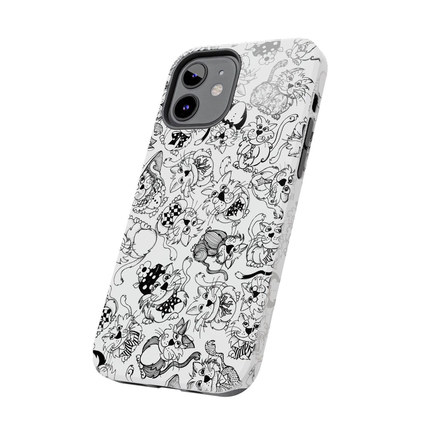 So Kitties Tossed White Phone Case