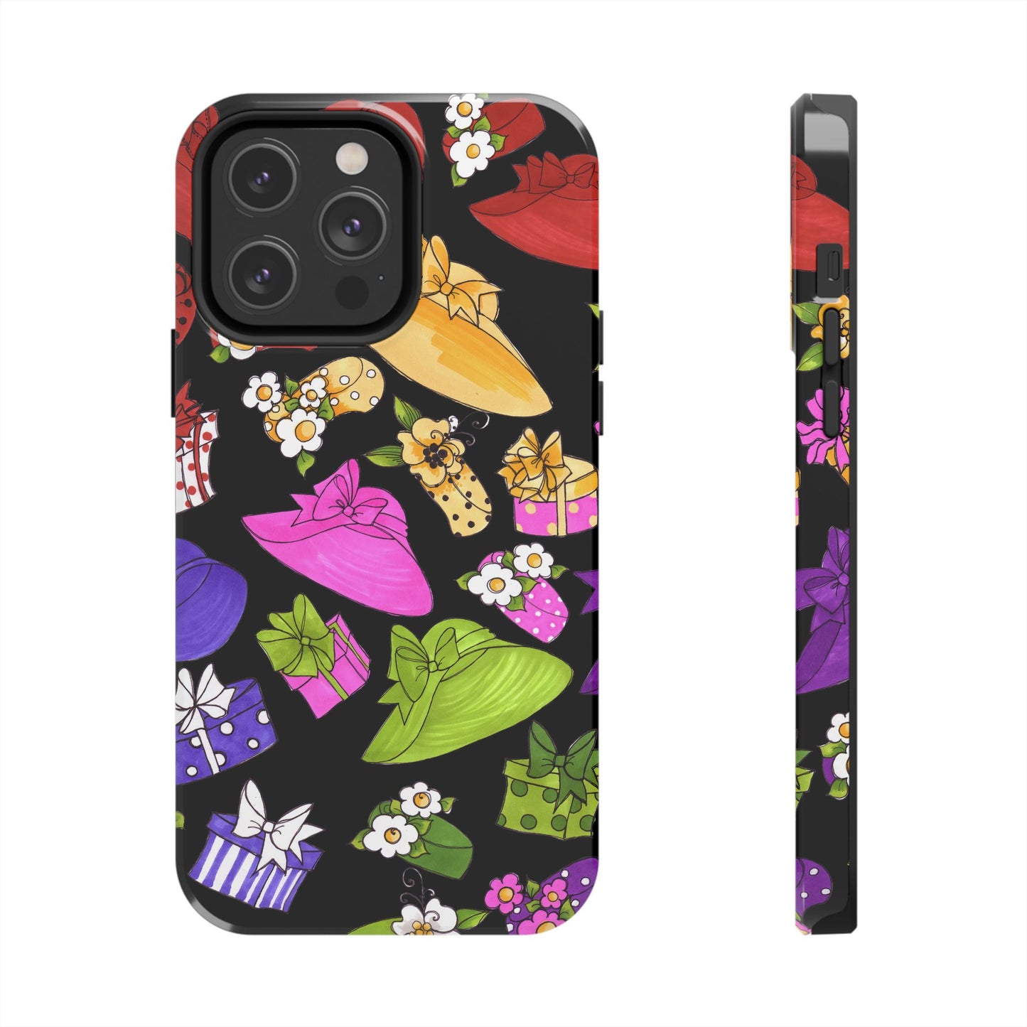 Accessories Tossed Black Phone Case