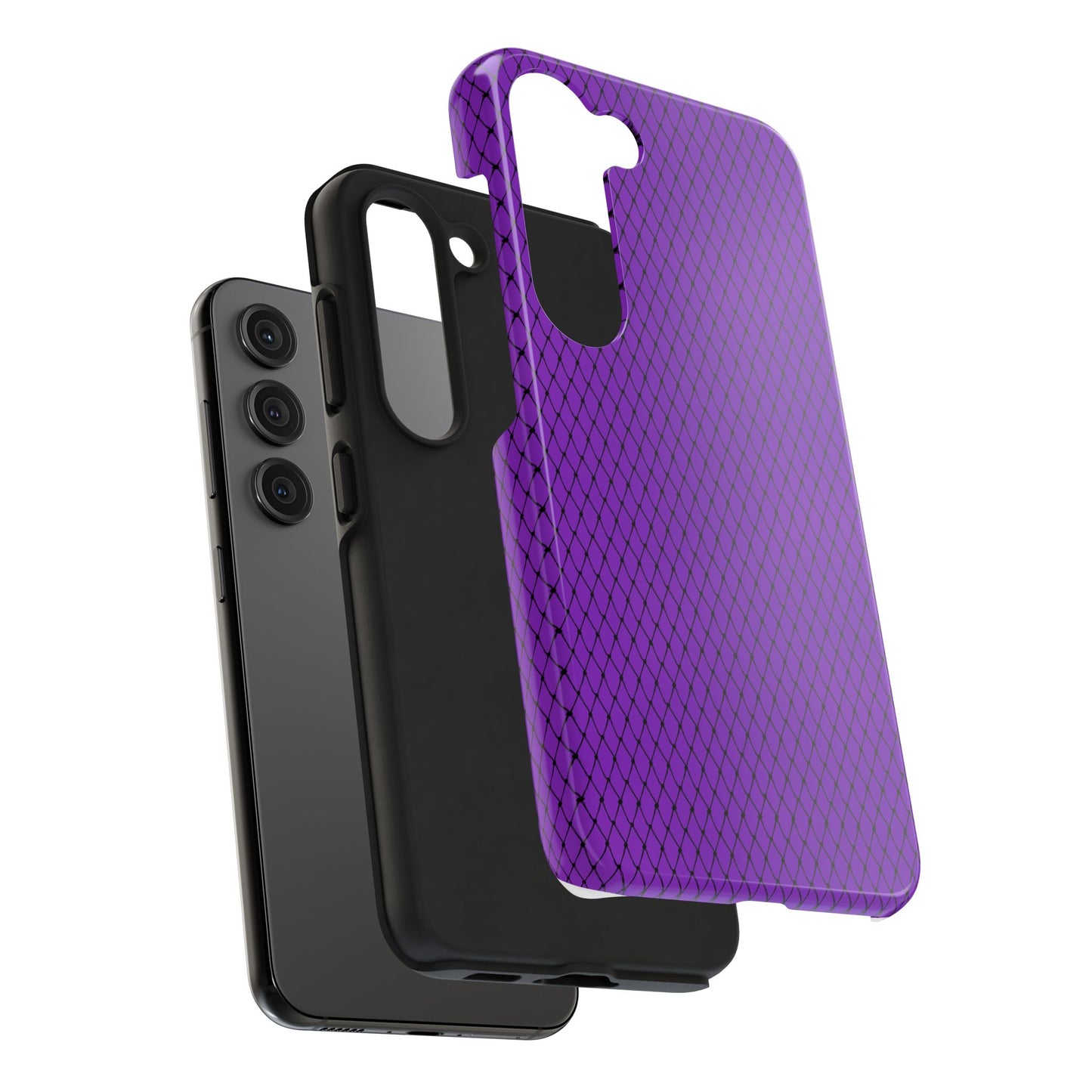 Fishnet Purple Phone Case