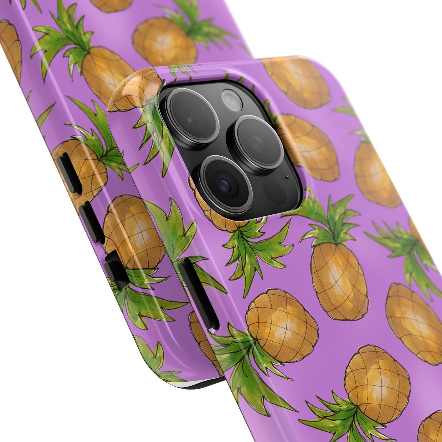Pineapple Toss Lilac Phone Case