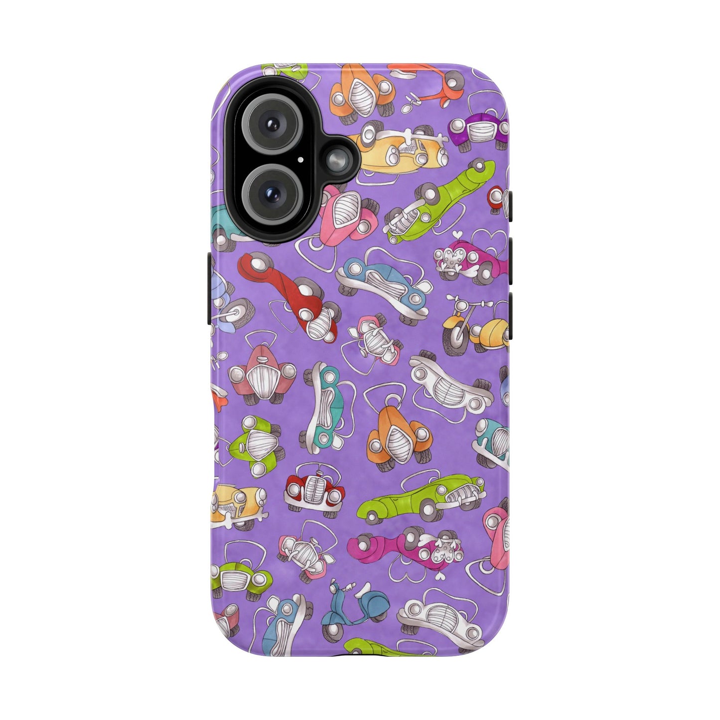 Pile Up Purple Phone Case