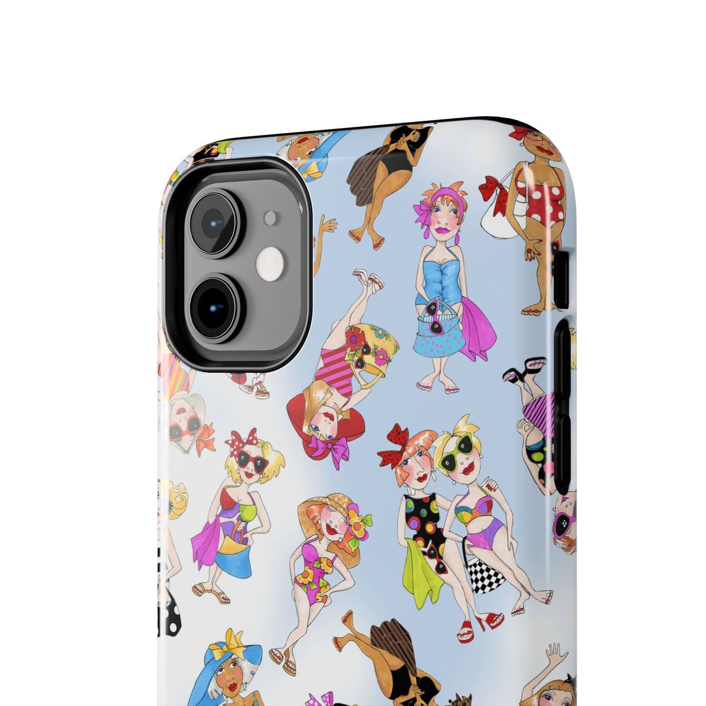 Tossed Beauties Blue Sky Phone Case
